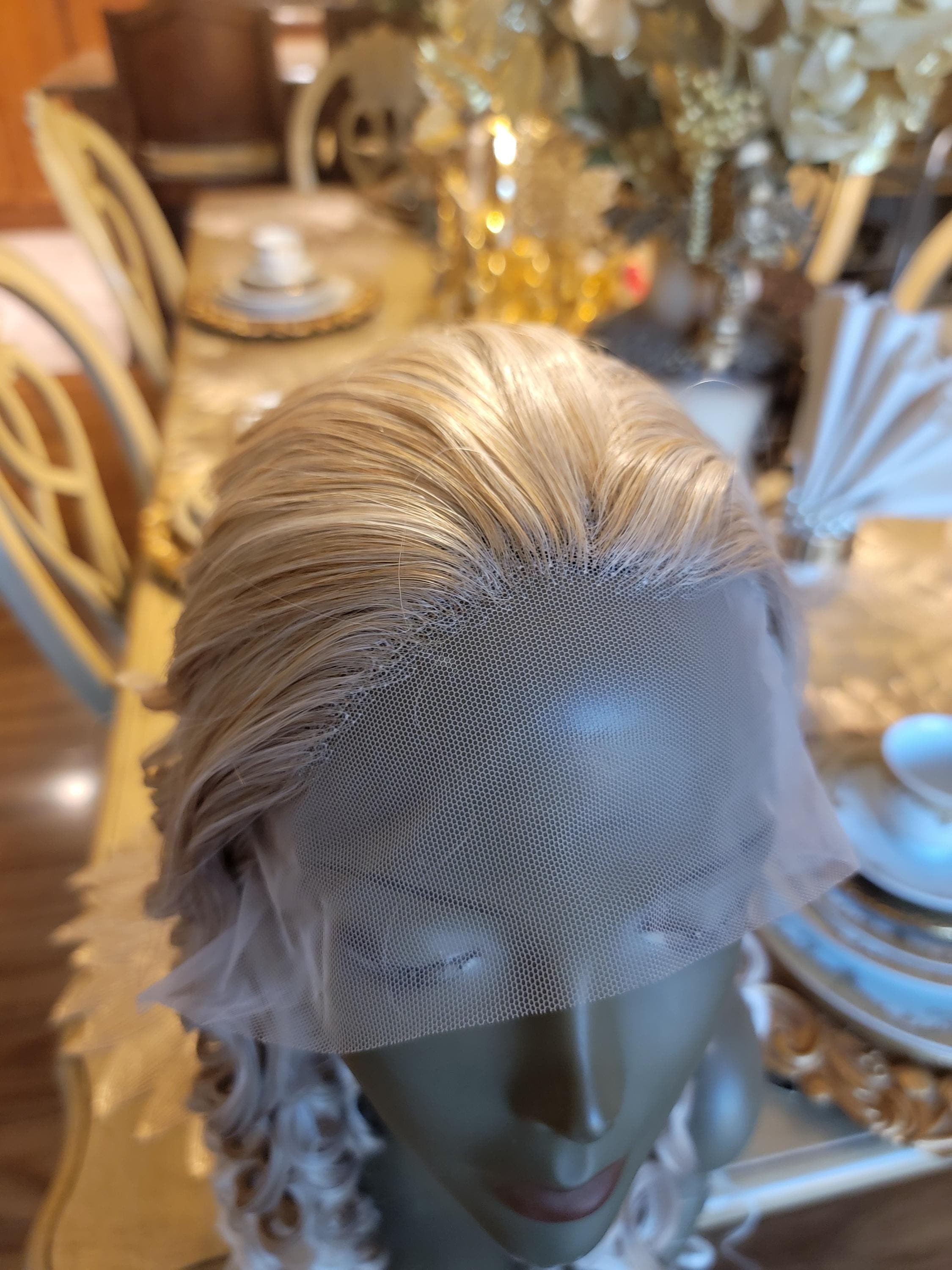 Blonde Mixed Beautiful Lace Front Wig - Thumbnail 18