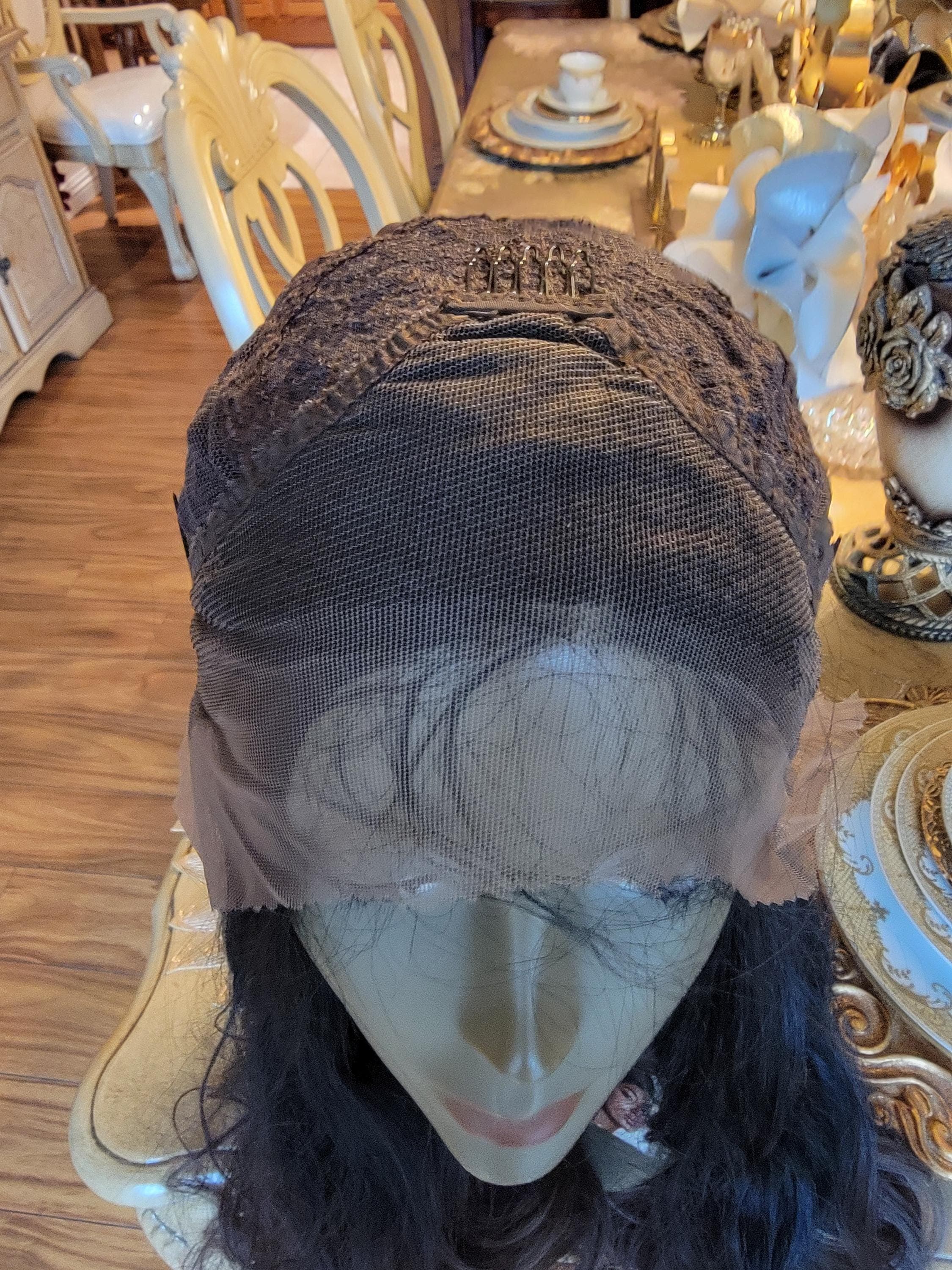Black Brown Wavy Beautiful Lace Front Wig!! - Thumbnail 12
