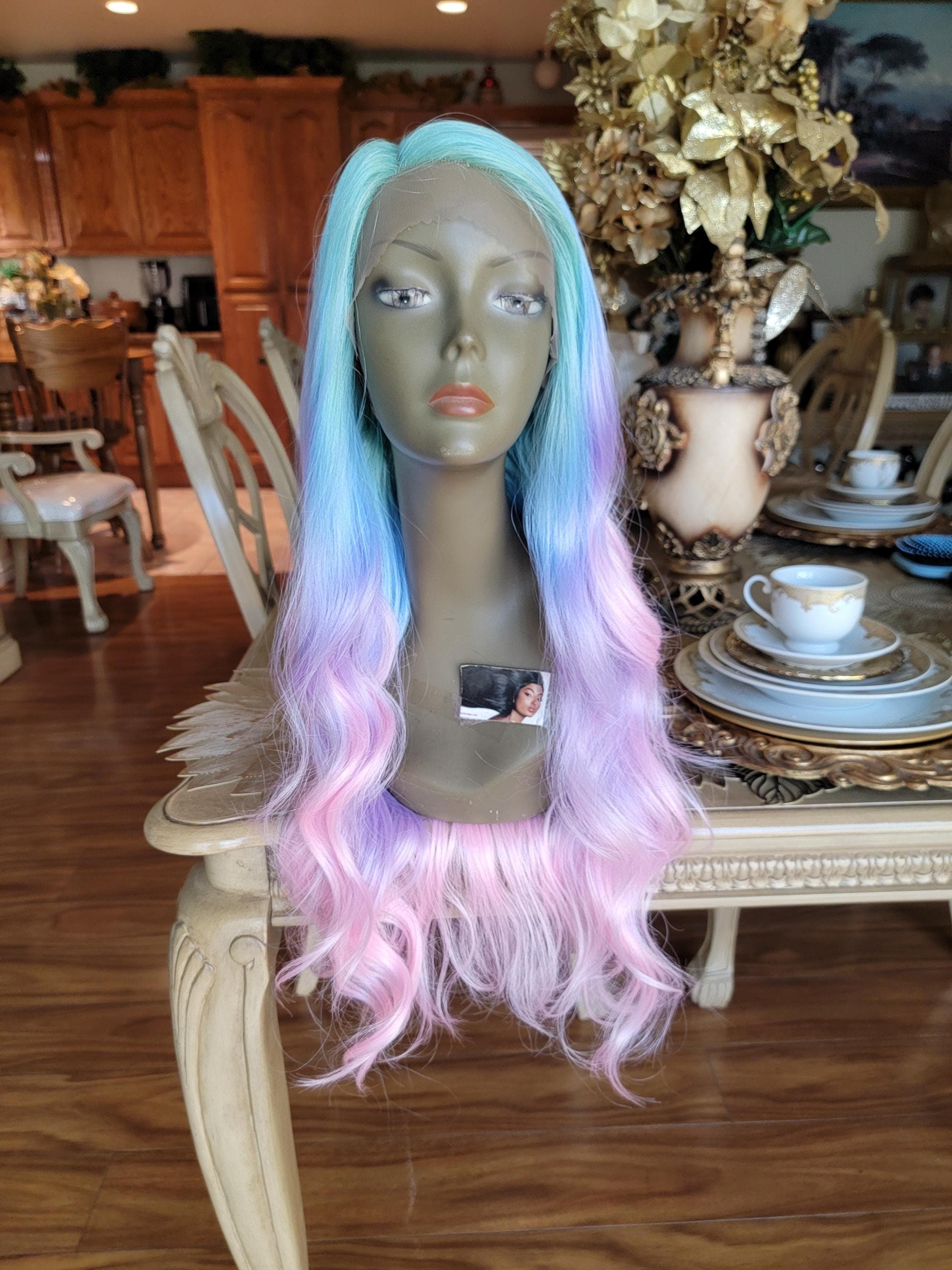 Rainbow Beautiful Lace Front Wig!! - Thumbnail 2