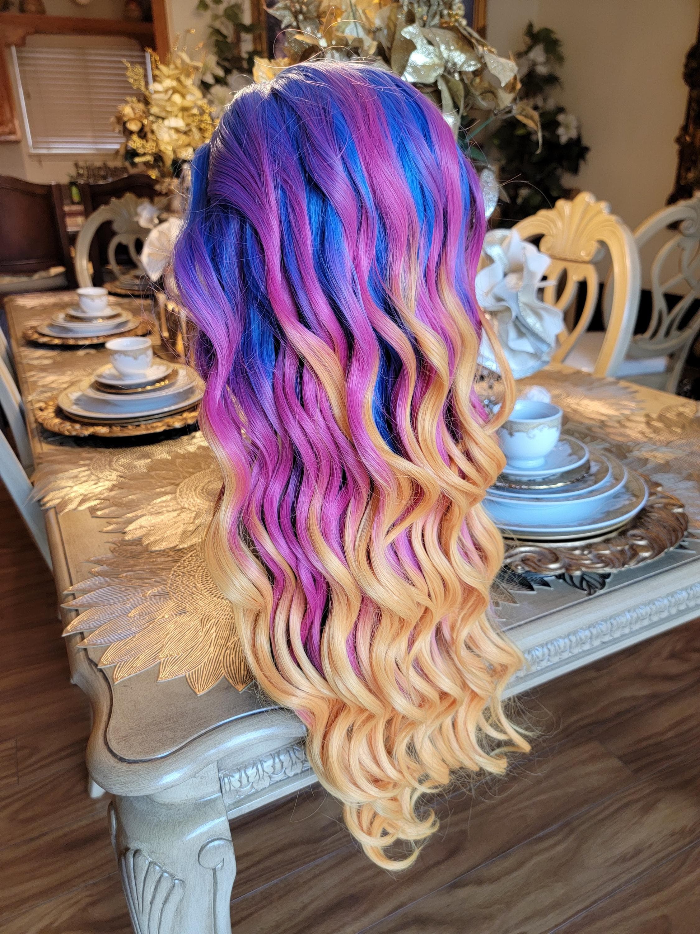 Rainbow Beautiful Lace Front Wig!! - Thumbnail 20