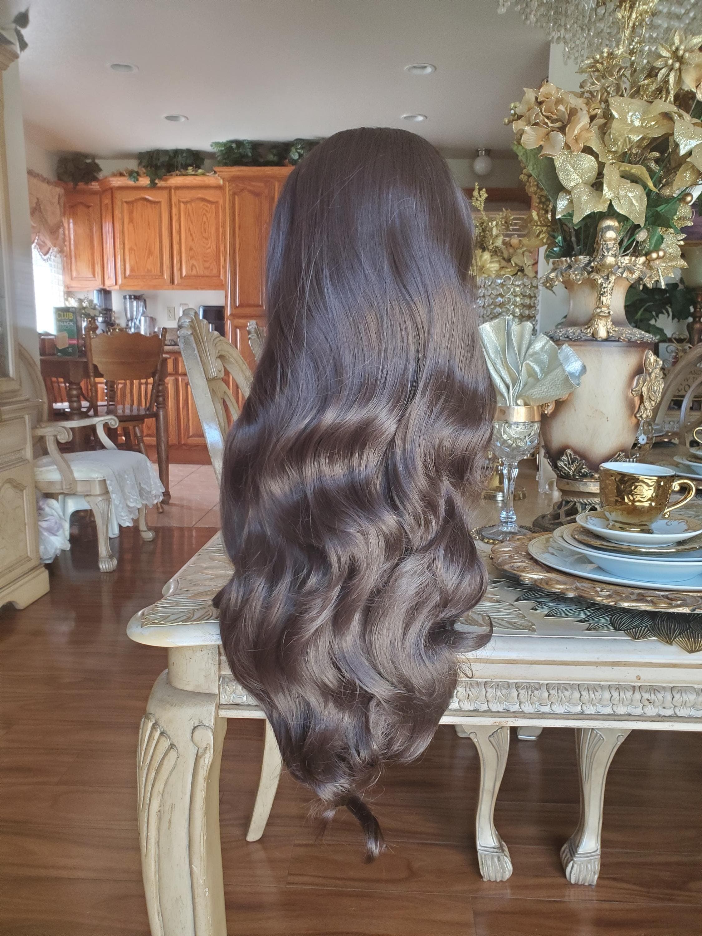 Dark Brown Wavy Beautiful Lace Front Wig!! - Thumbnail 20