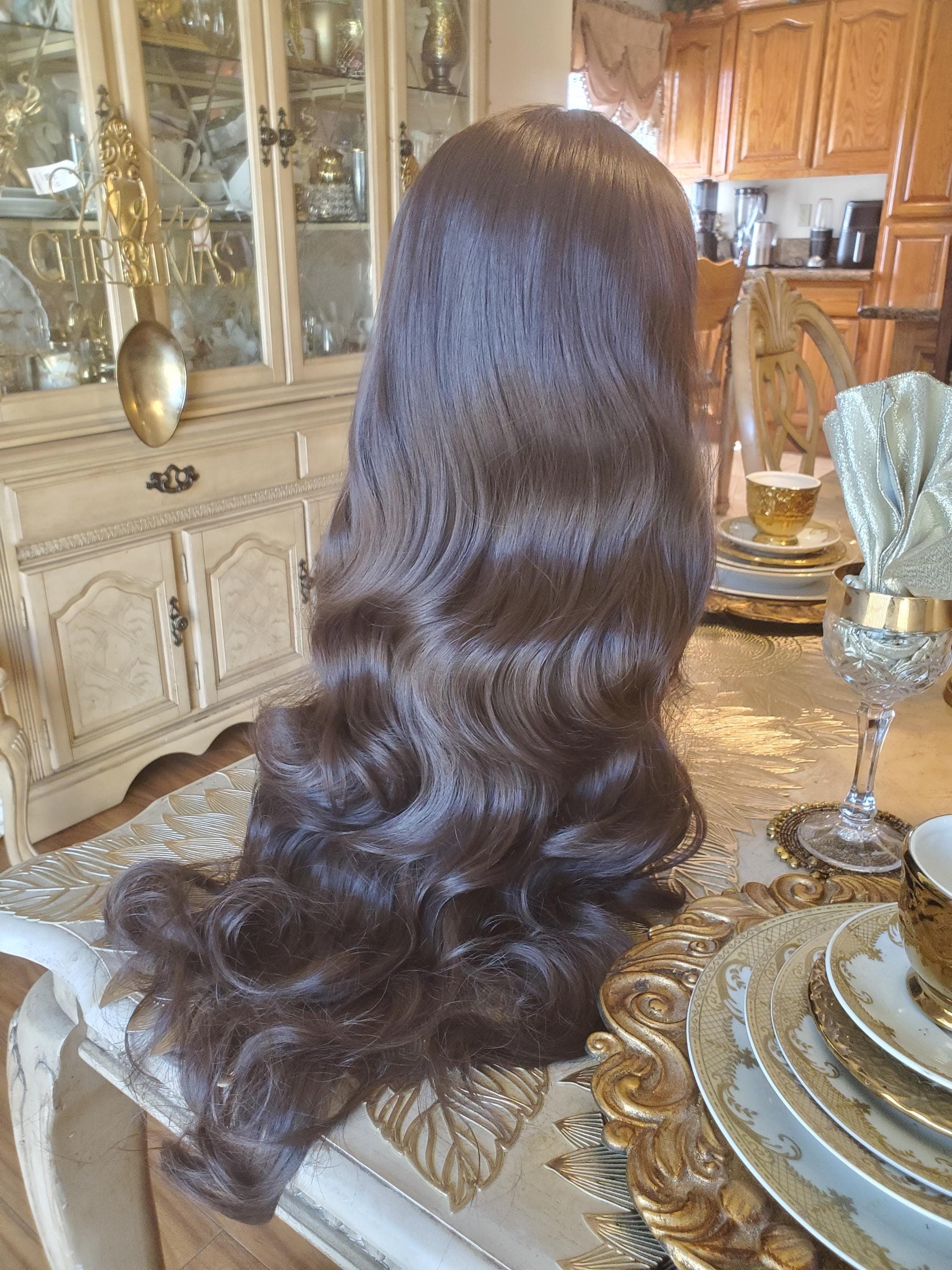 Dark Brown Wavy Beautiful Lace Front Wig!! - Thumbnail 13