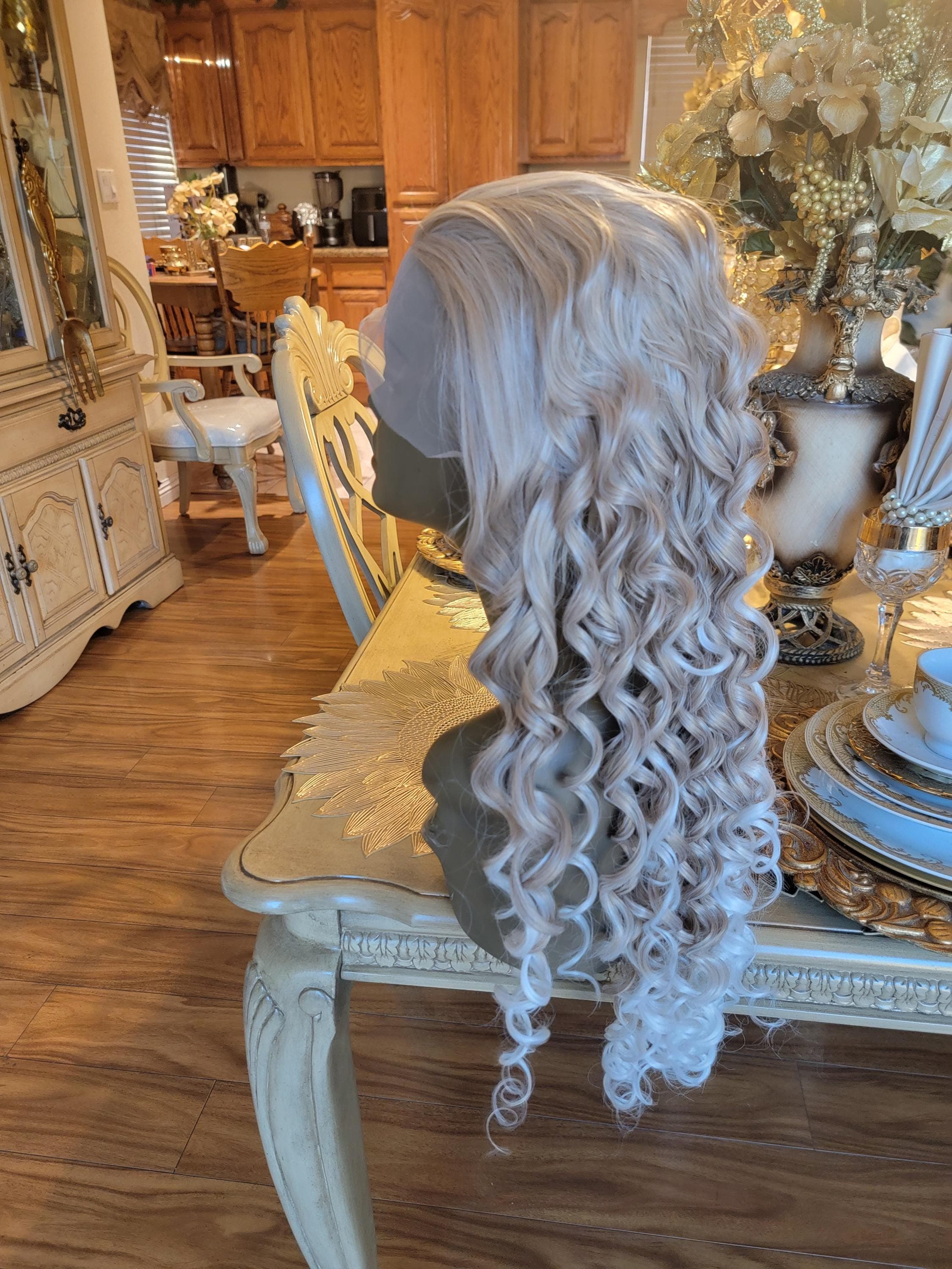 Blonde Mixed Beautiful Lace Front Wig - Thumbnail 5