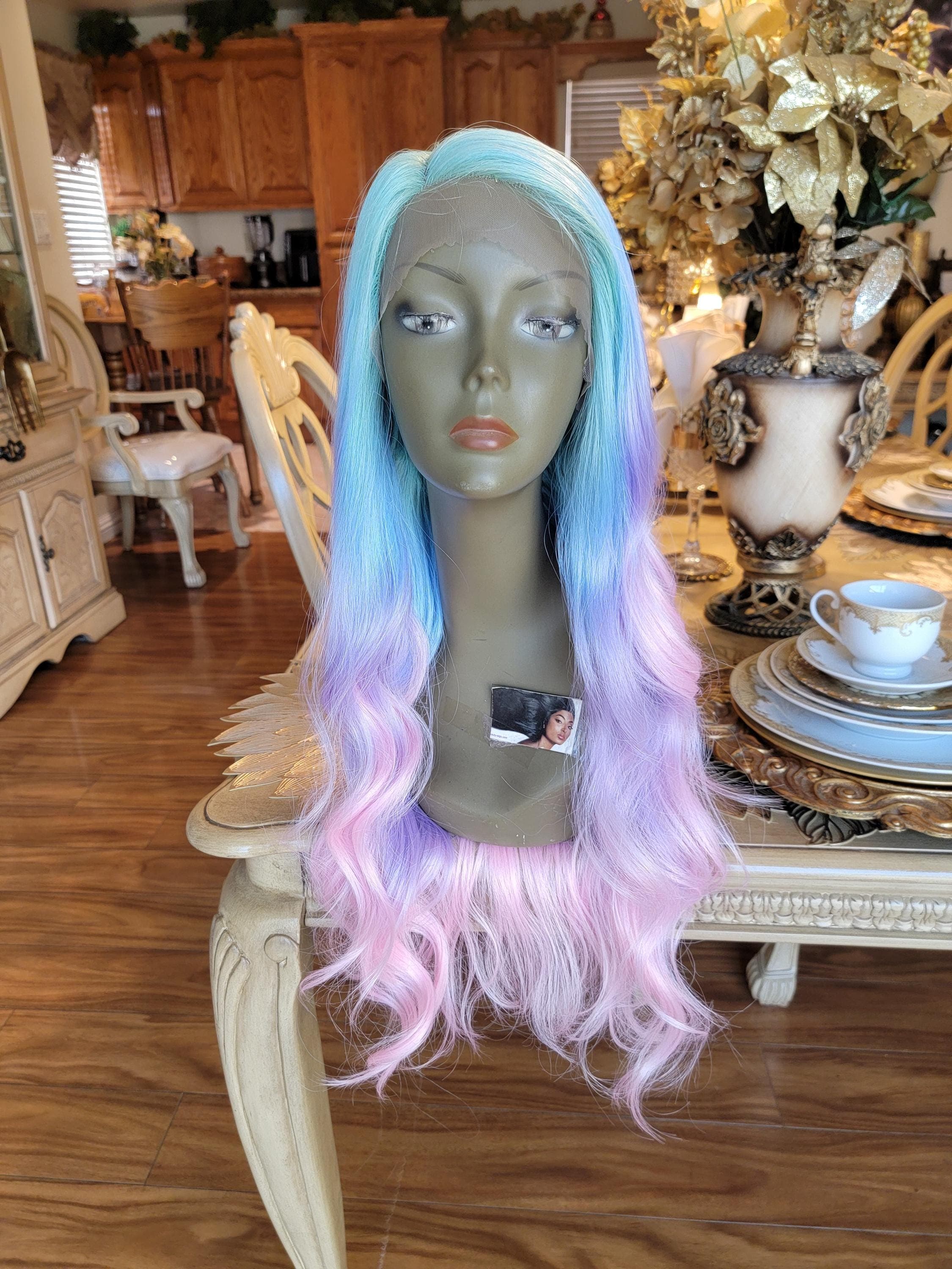 Rainbow Beautiful Lace Front Wig!! - Thumbnail 5