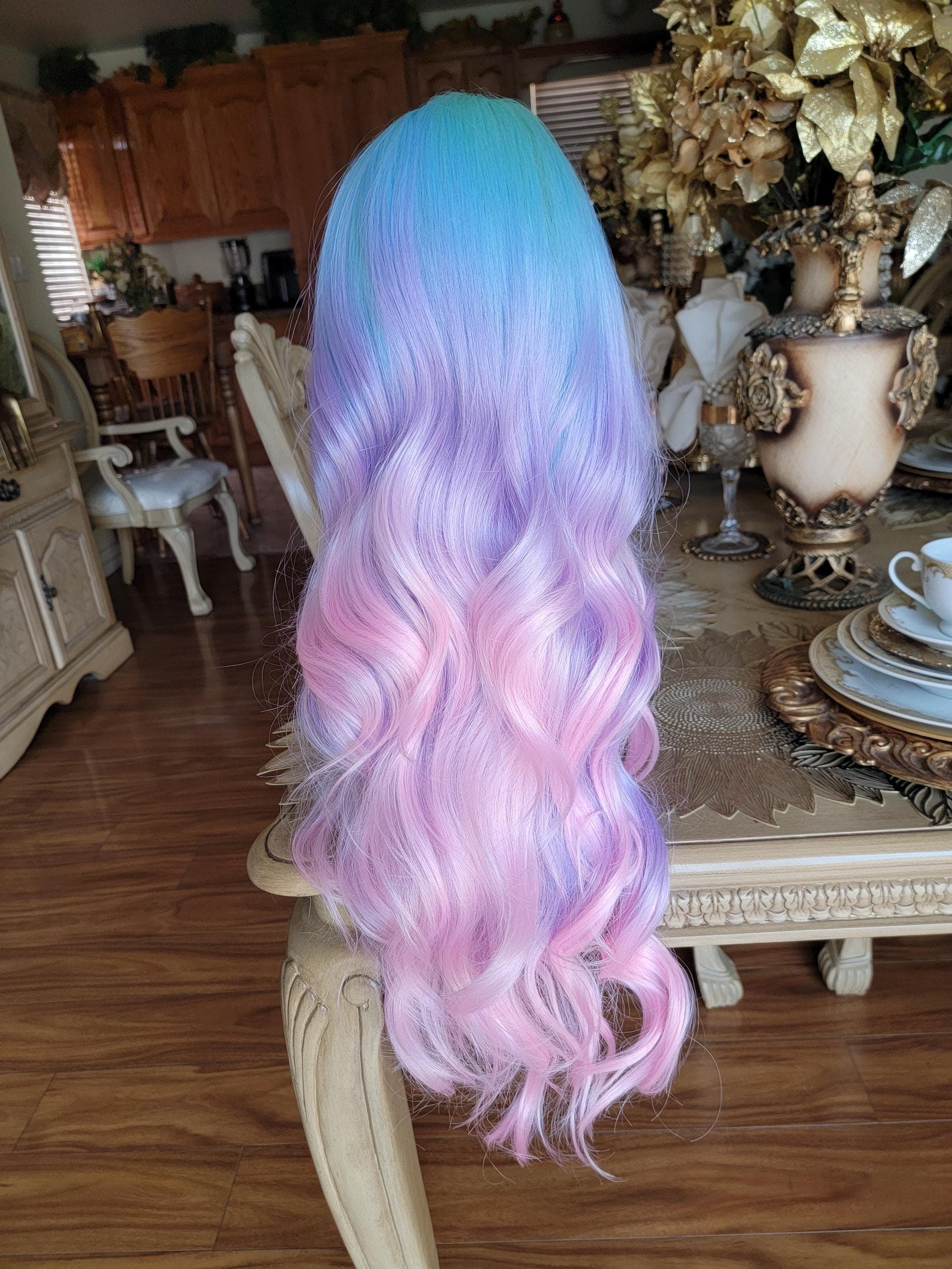 Rainbow Beautiful Lace Front Wig!! - Thumbnail 13