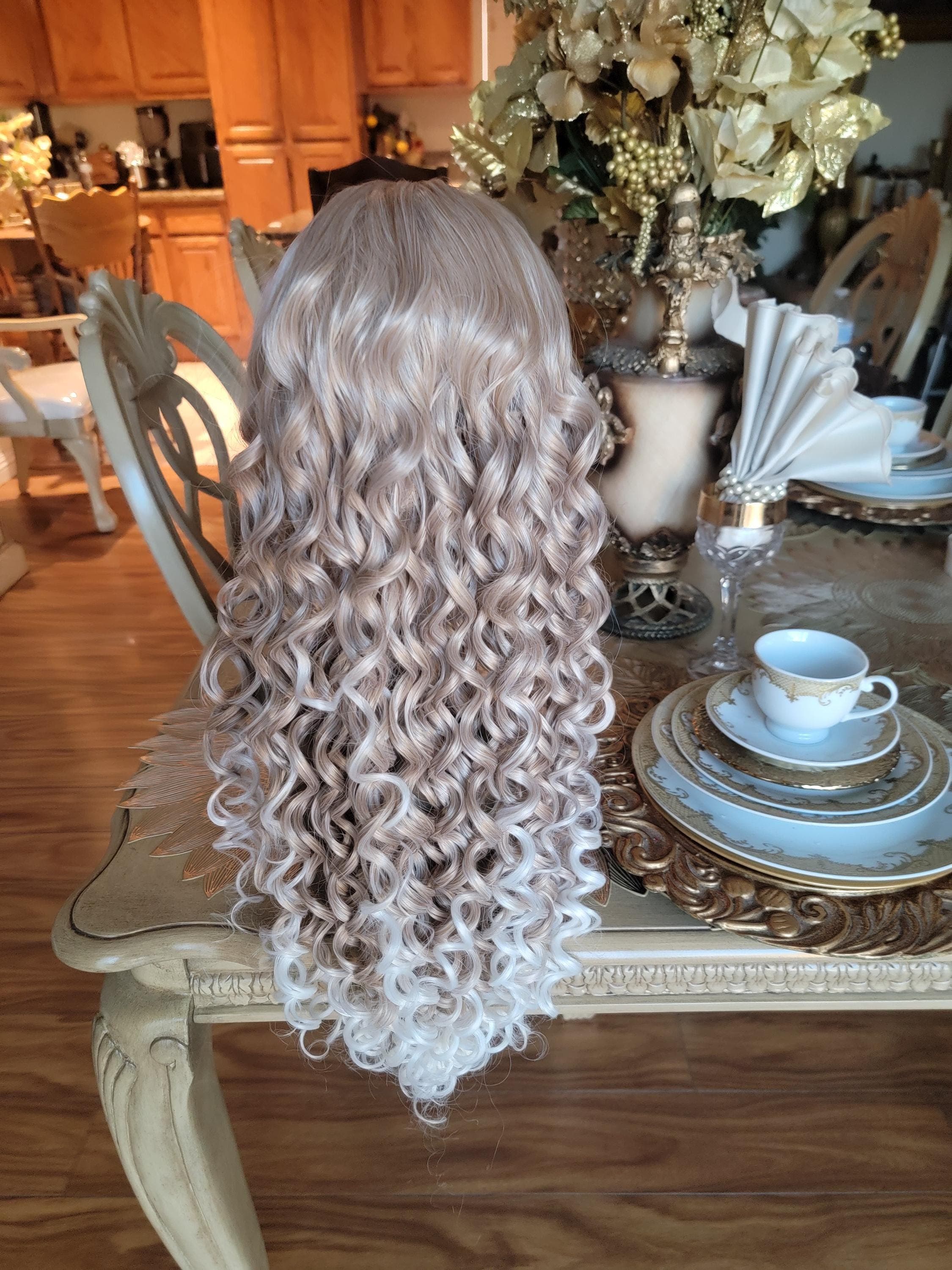 Blonde Mixed Beautiful Lace Front Wig - Thumbnail 11