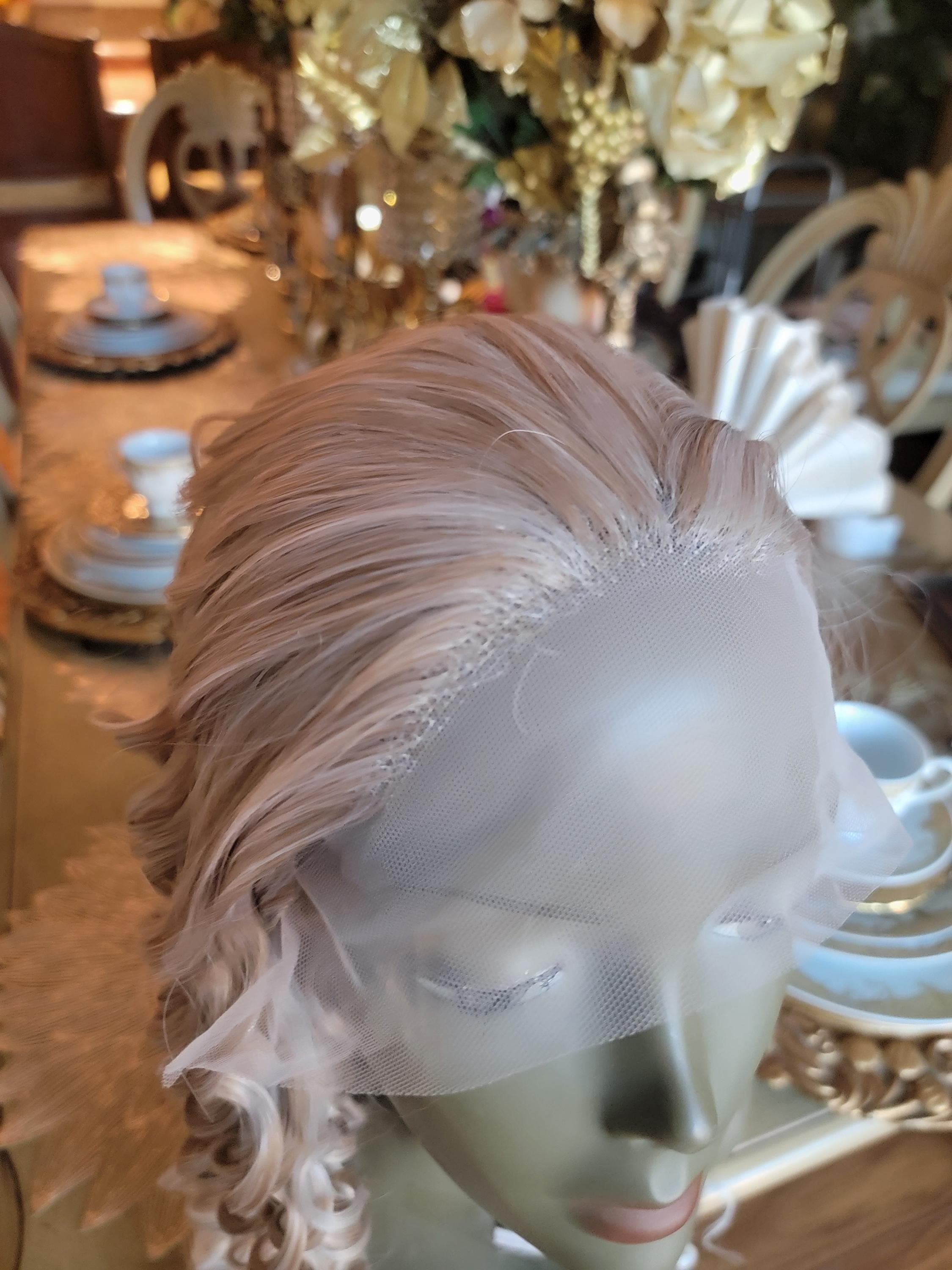 Blonde Mixed Beautiful Lace Front Wig - Thumbnail 13