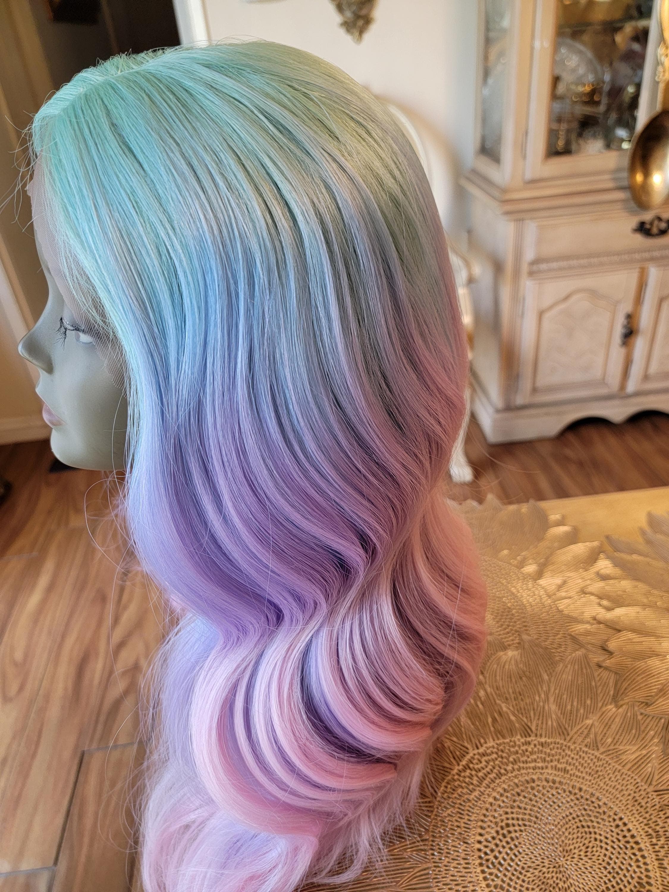 Rainbow Beautiful Lace Front Wig!! - Thumbnail 17