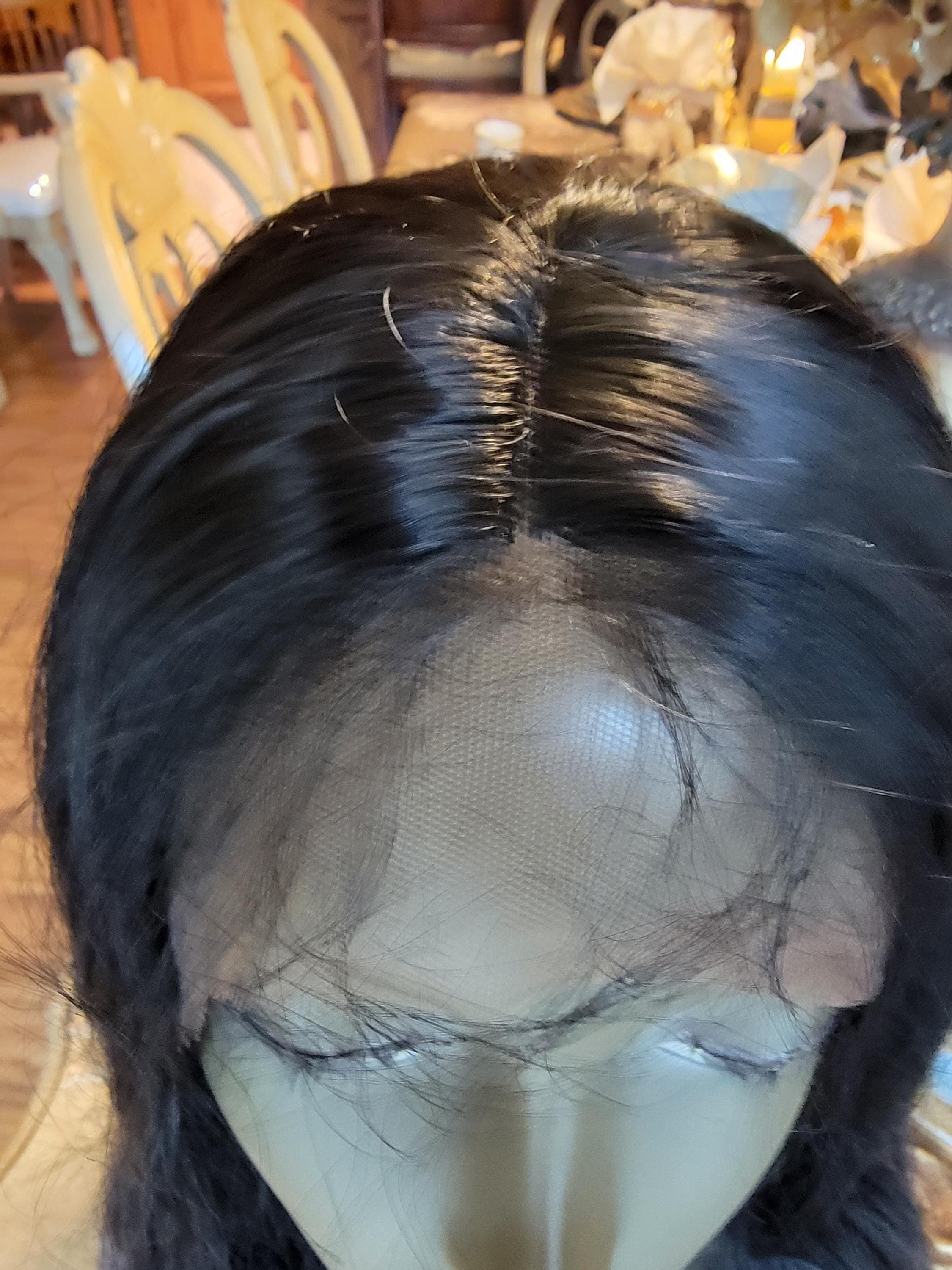 Black Brown Wavy Beautiful Lace Front Wig!! - Thumbnail 2