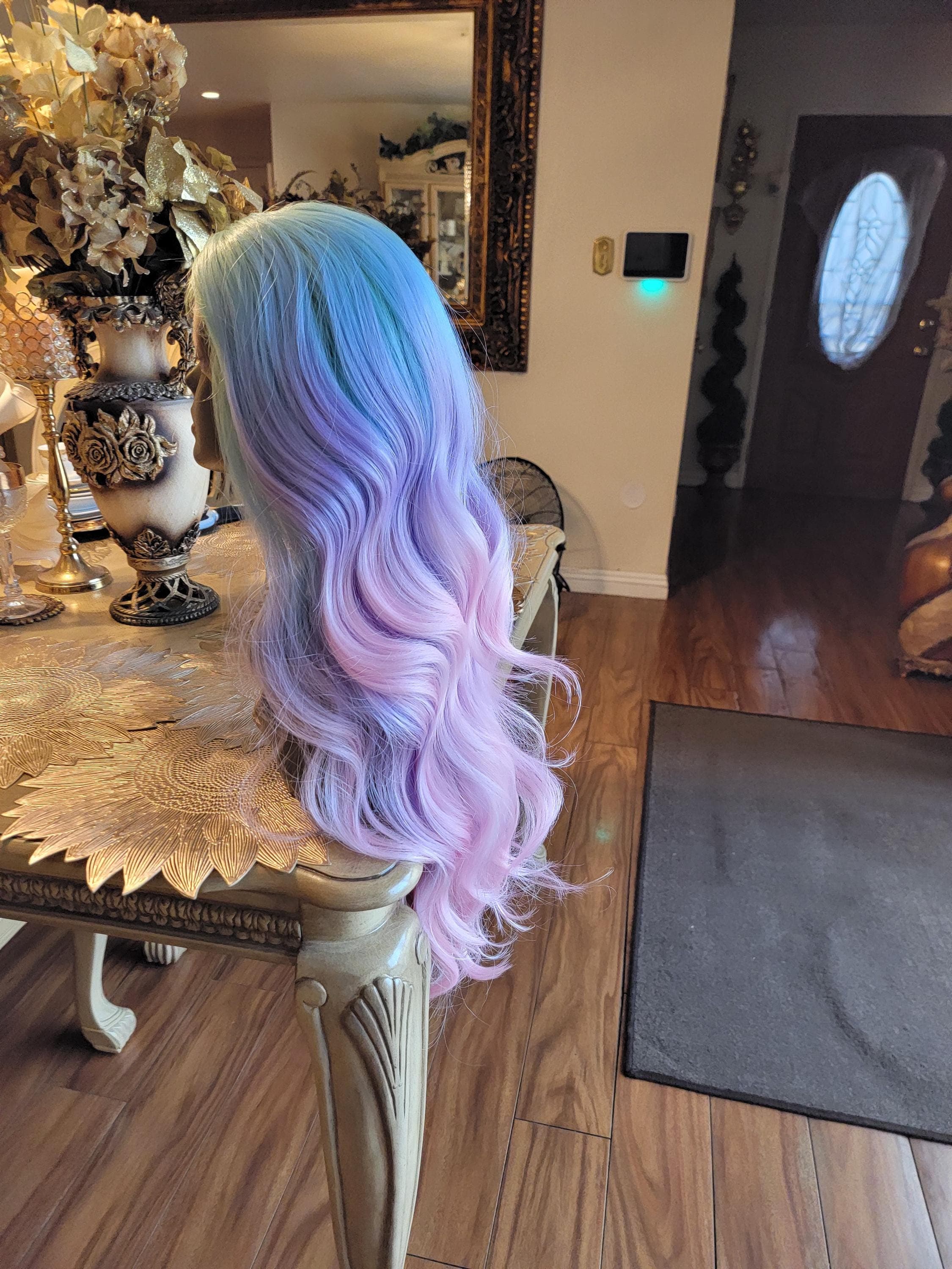 Rainbow Beautiful Lace Front Wig!! - Thumbnail 16