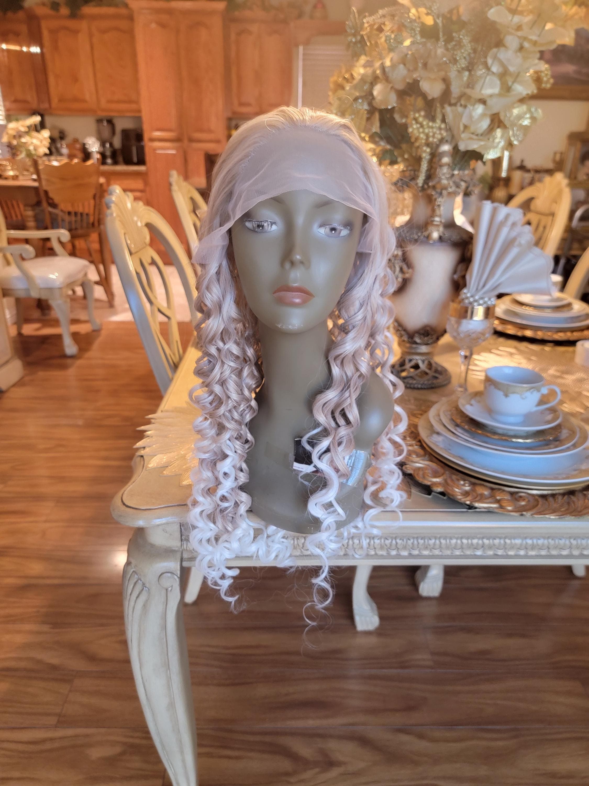 Blonde Mixed Beautiful Lace Front Wig - Thumbnail 8