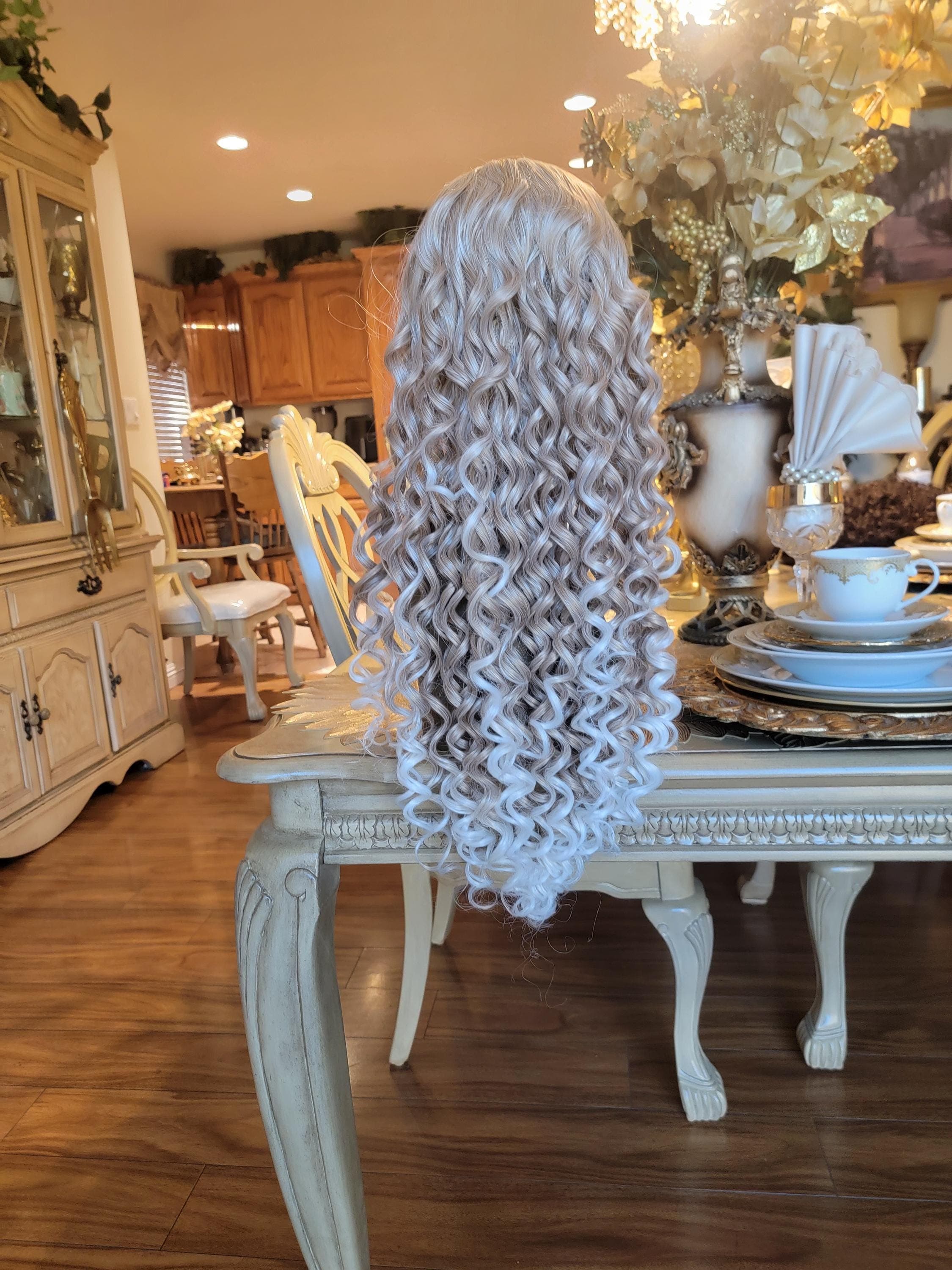 Blonde Mixed Beautiful Lace Front Wig - Thumbnail 3