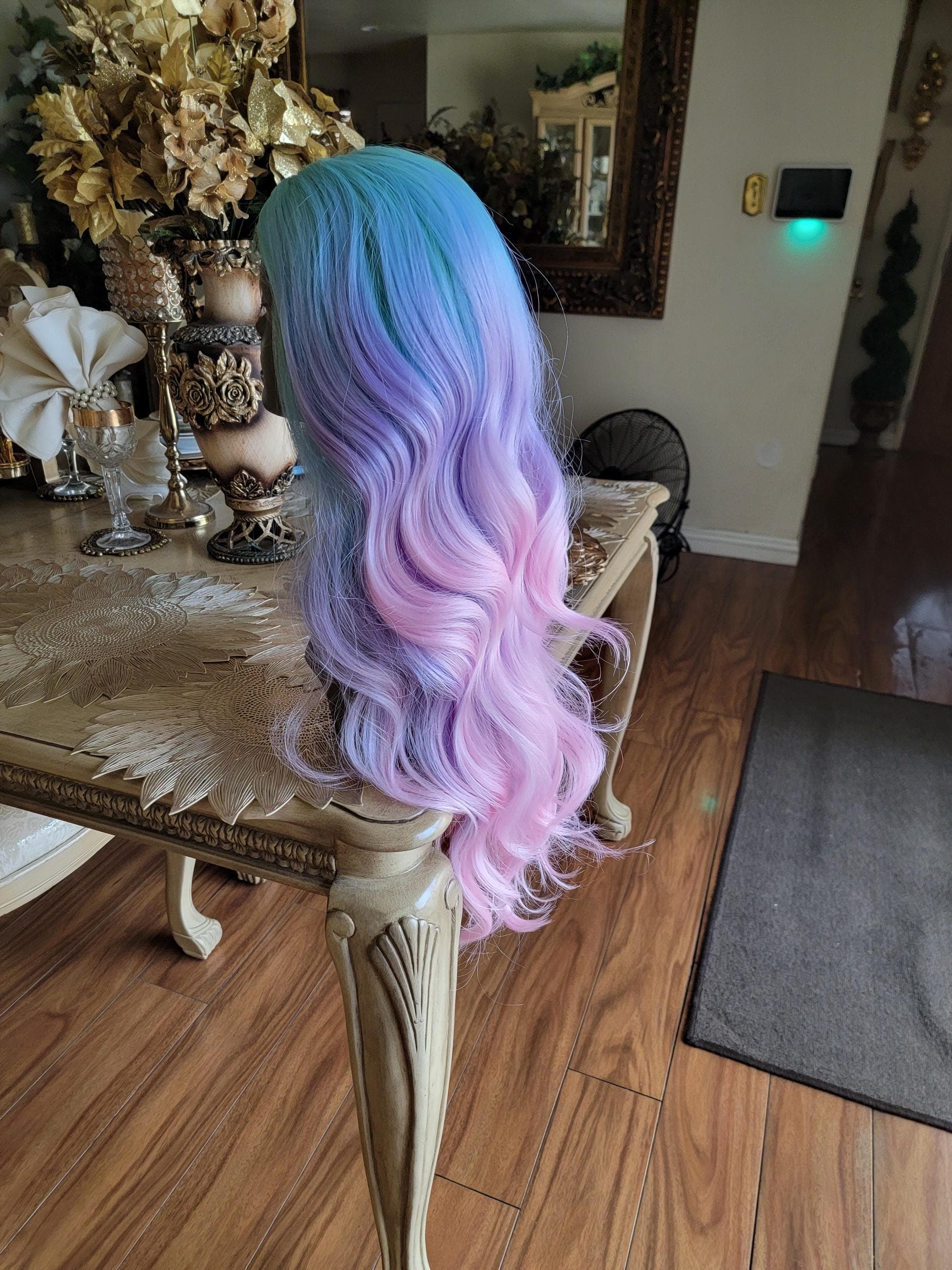 Rainbow Beautiful Lace Front Wig!! - Thumbnail 9