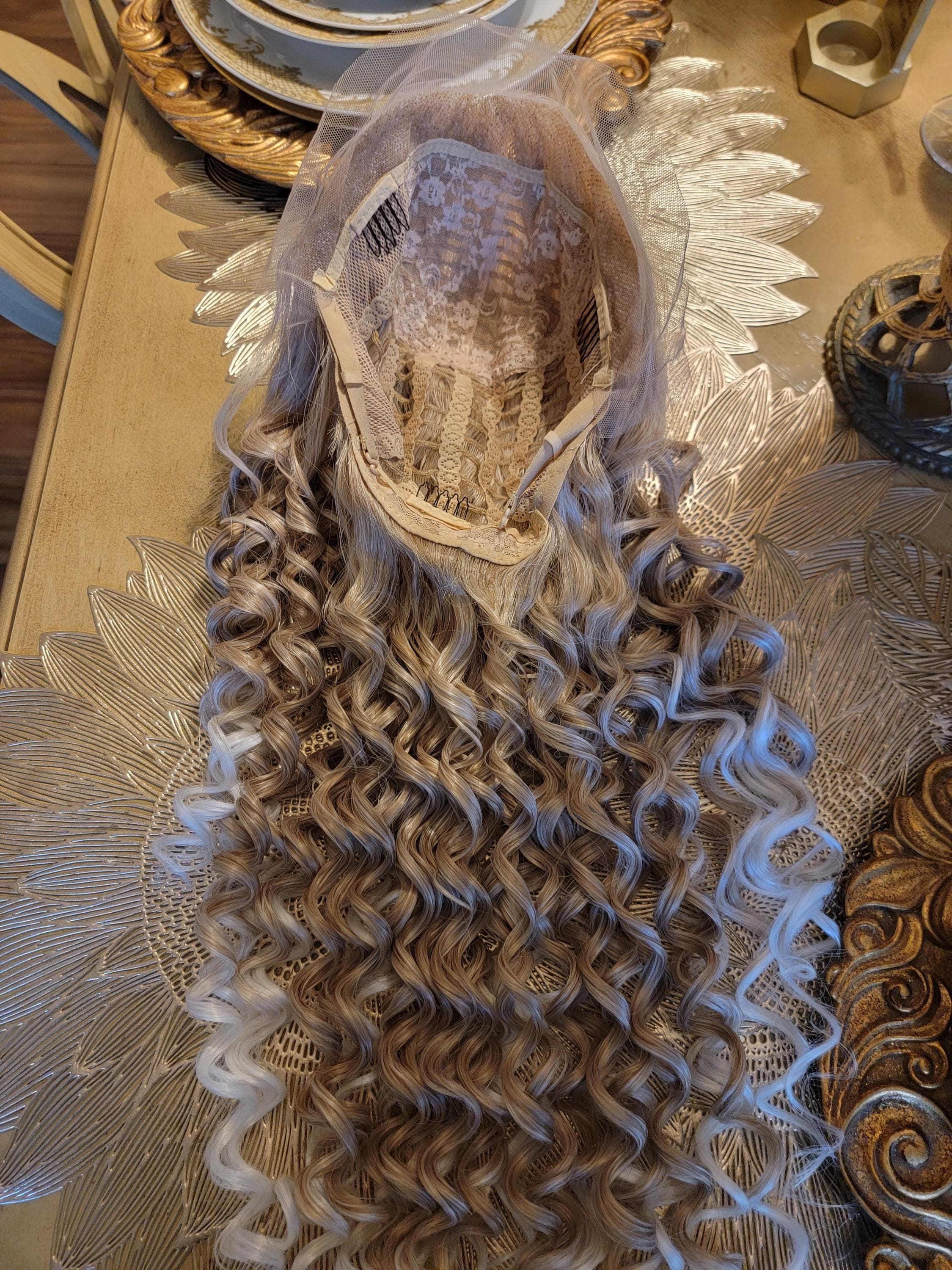 Blonde Mixed Beautiful Lace Front Wig - Thumbnail 17