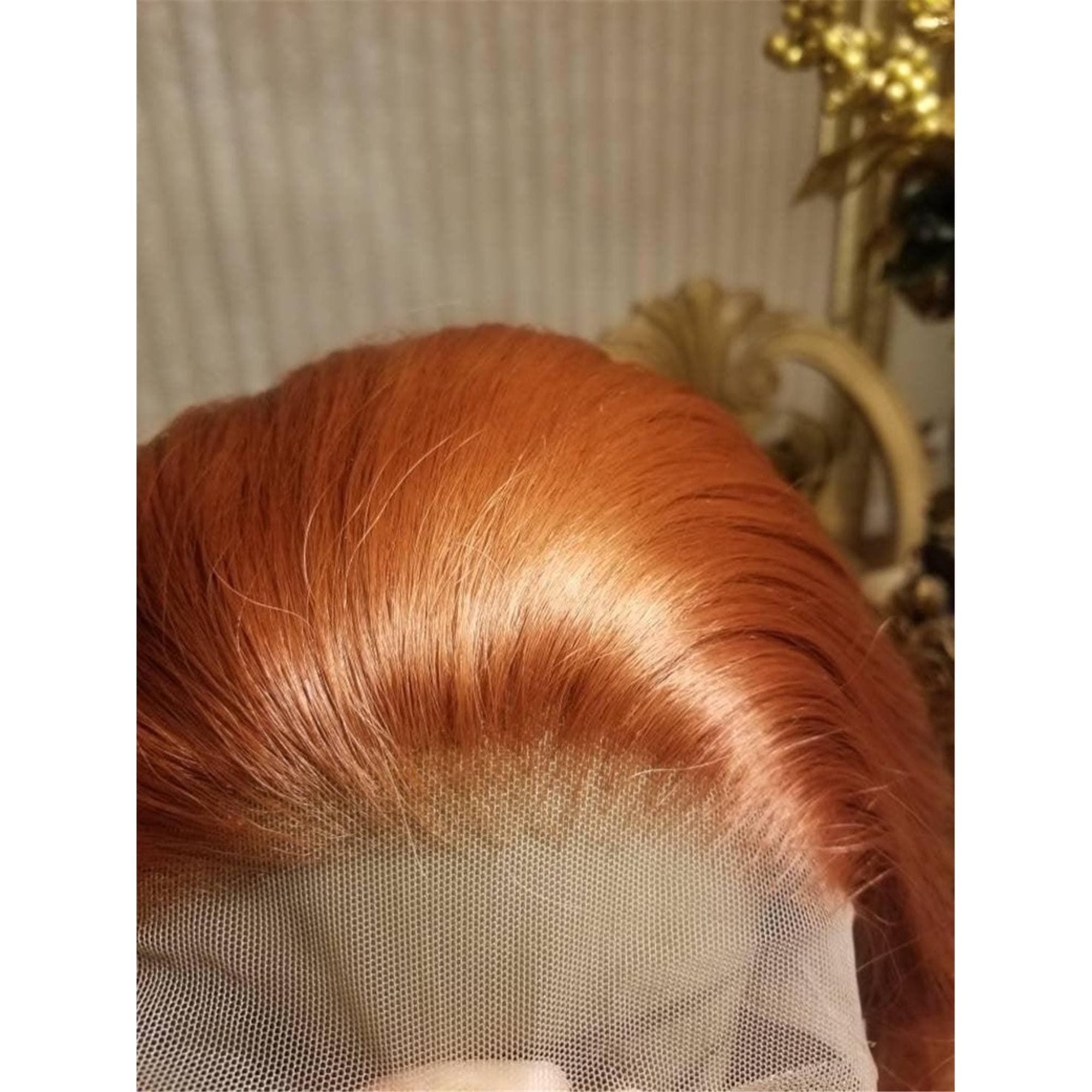 Copper Red Beauty Waves Lace Front Wig! - Thumbnail 4