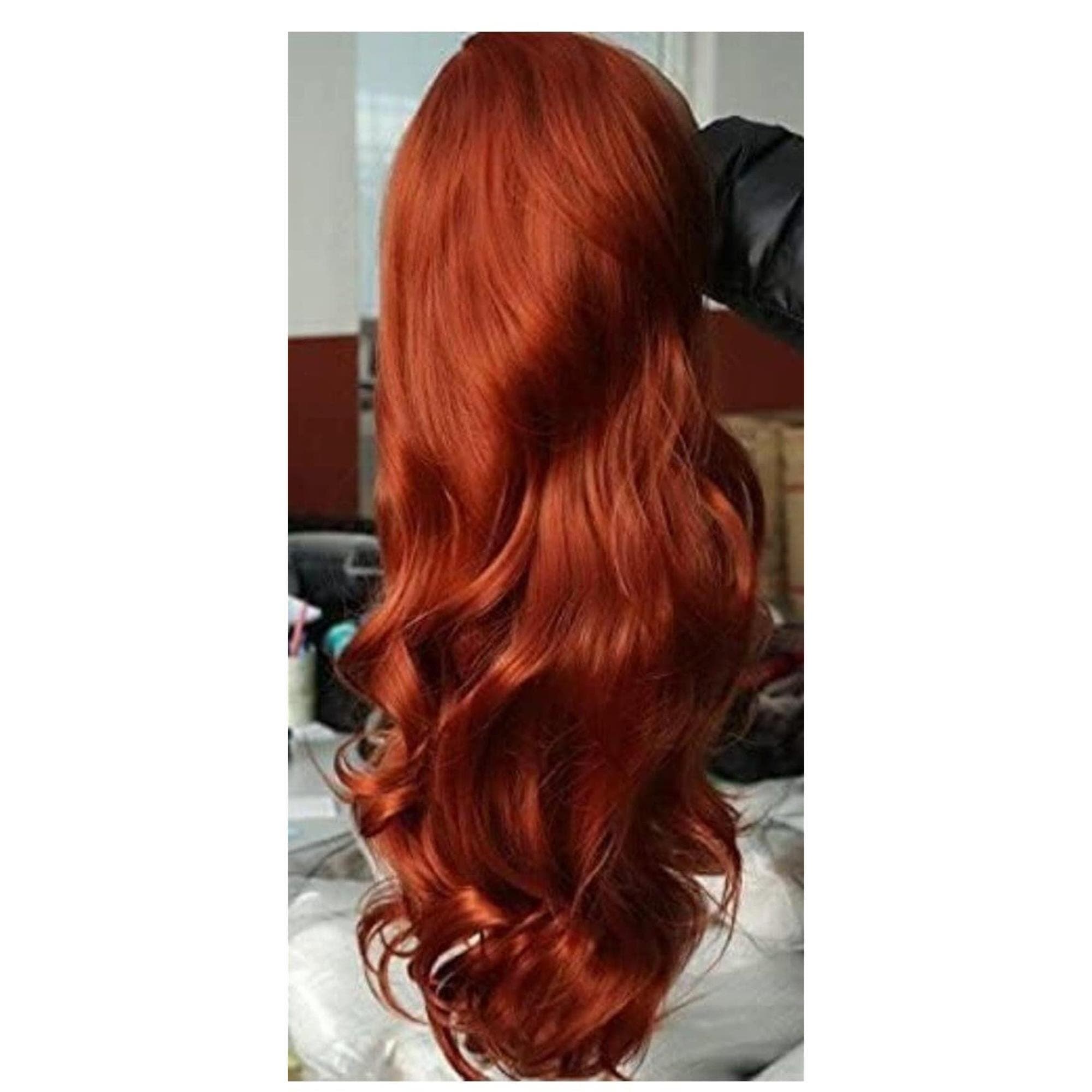 Copper Red Beauty Waves Lace Front Wig! - Thumbnail 3