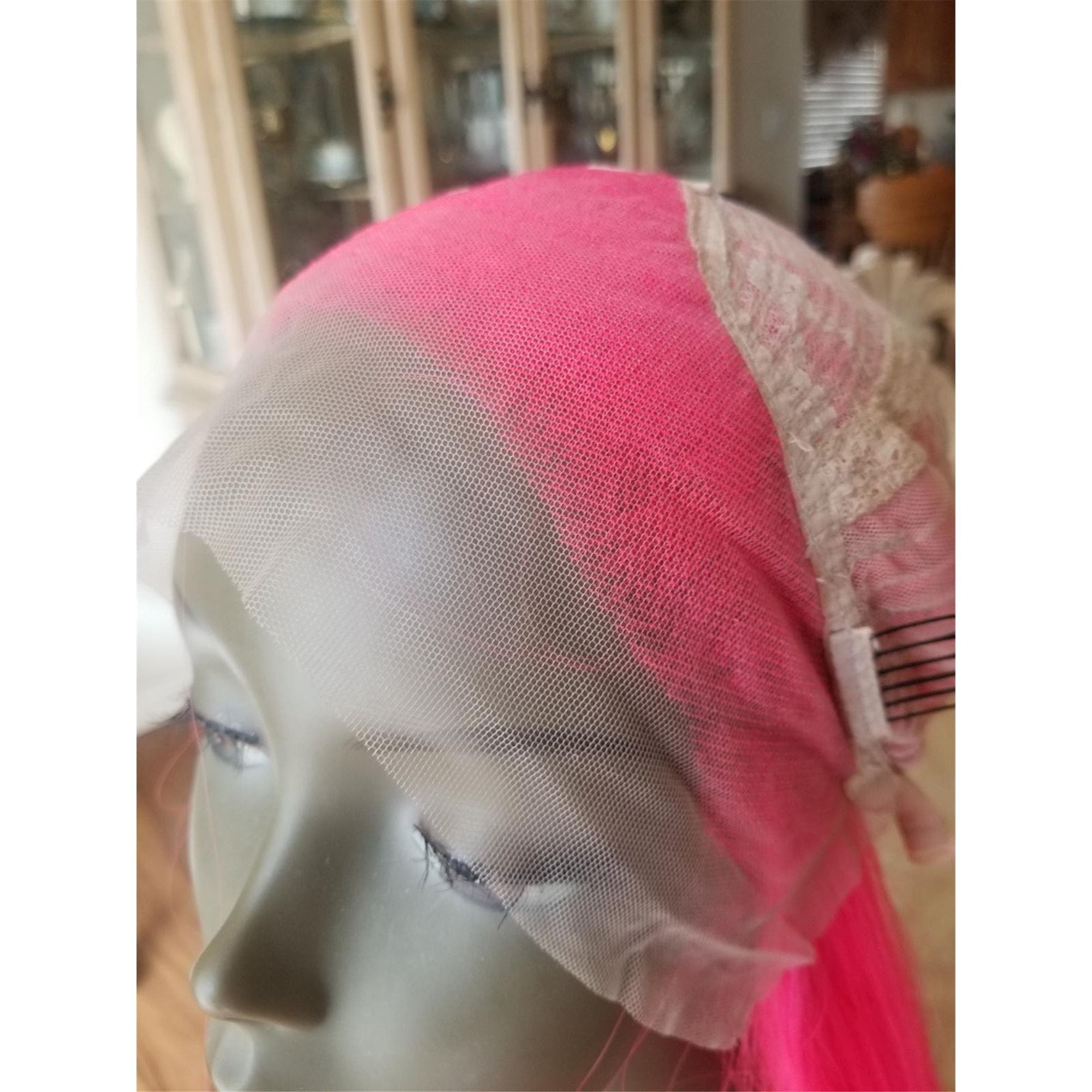 Hot Pink Lace Front Wig Lace Front Wig!! - Thumbnail 4