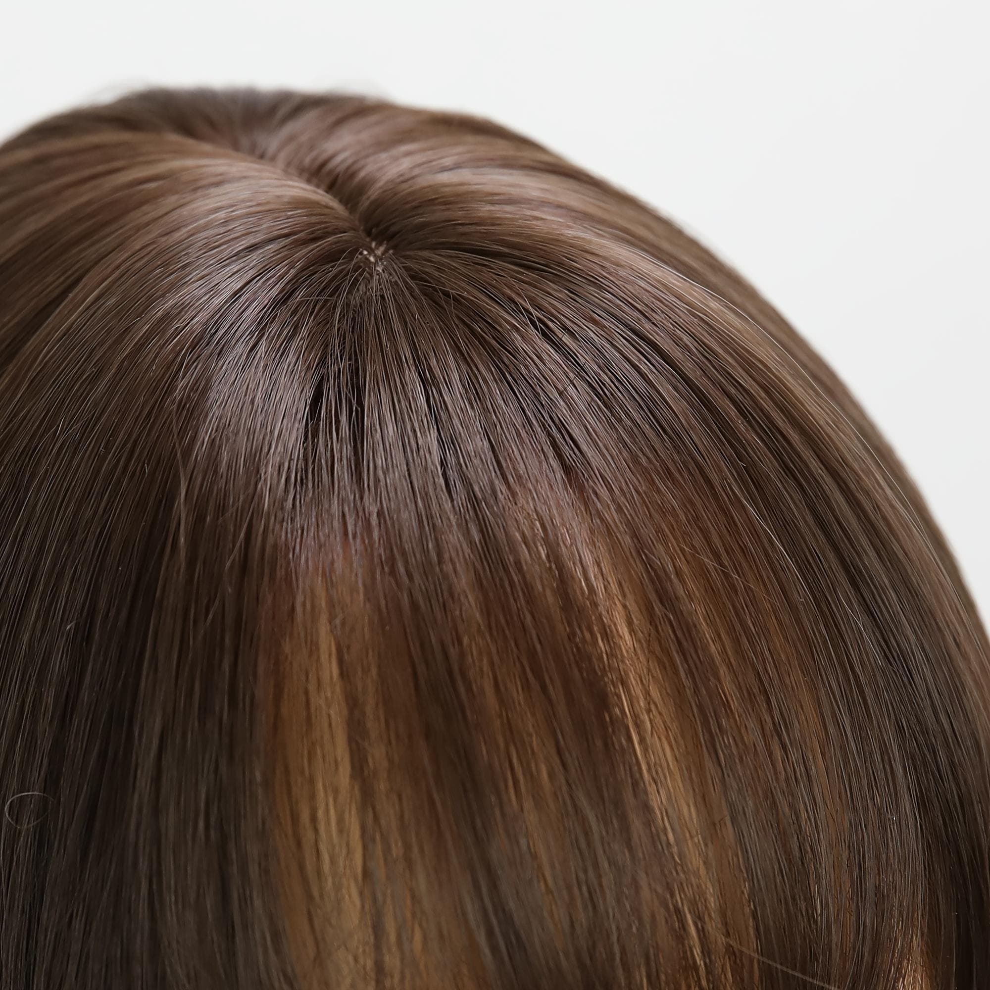 Short Brown Wig with bangs 12 inches!! - Thumbnail 7