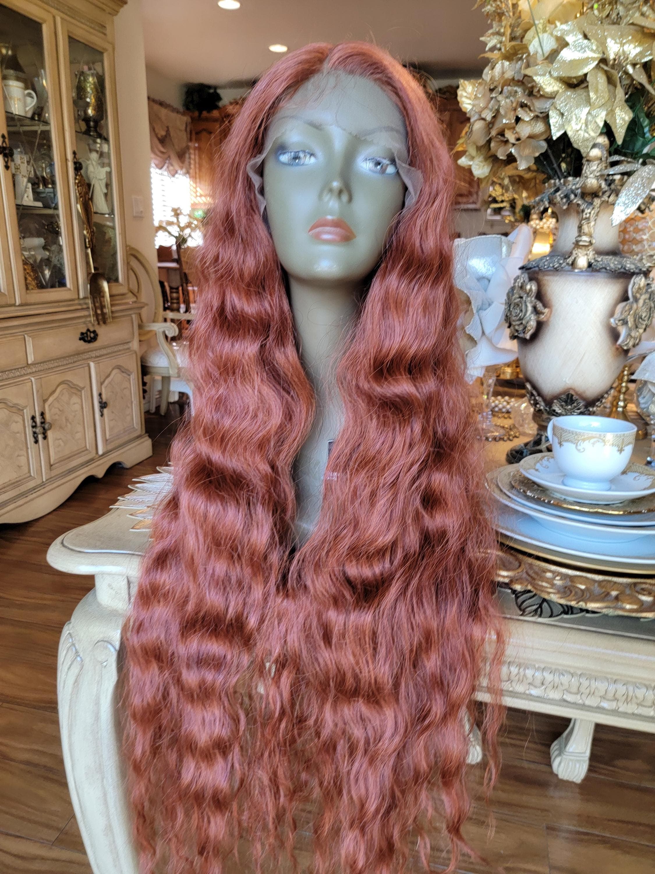 Copper Beauty Lace Front Wig 40-42 inches!!