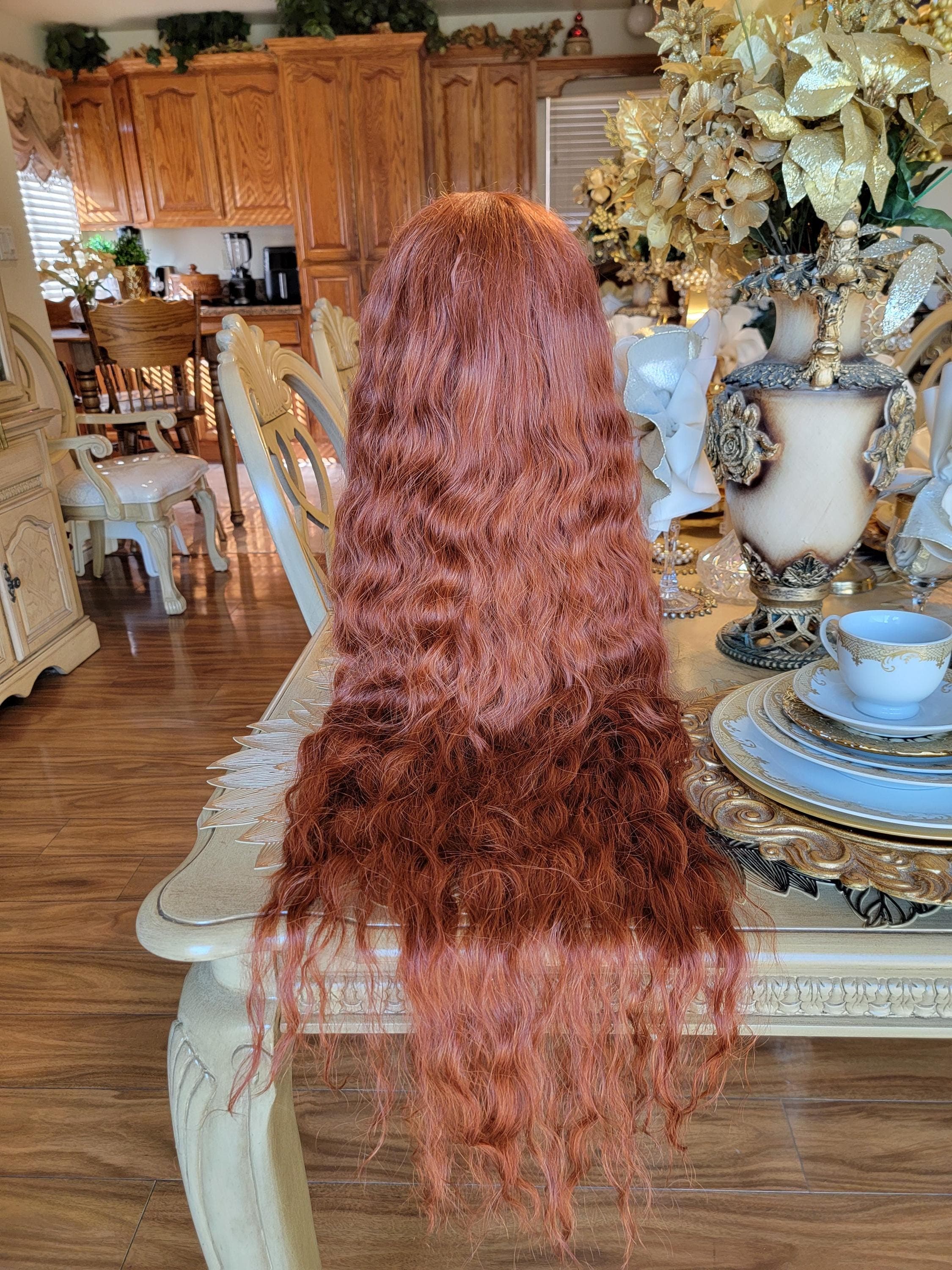 Copper Beauty Lace Front Wig 40-42 inches!! - Thumbnail 5