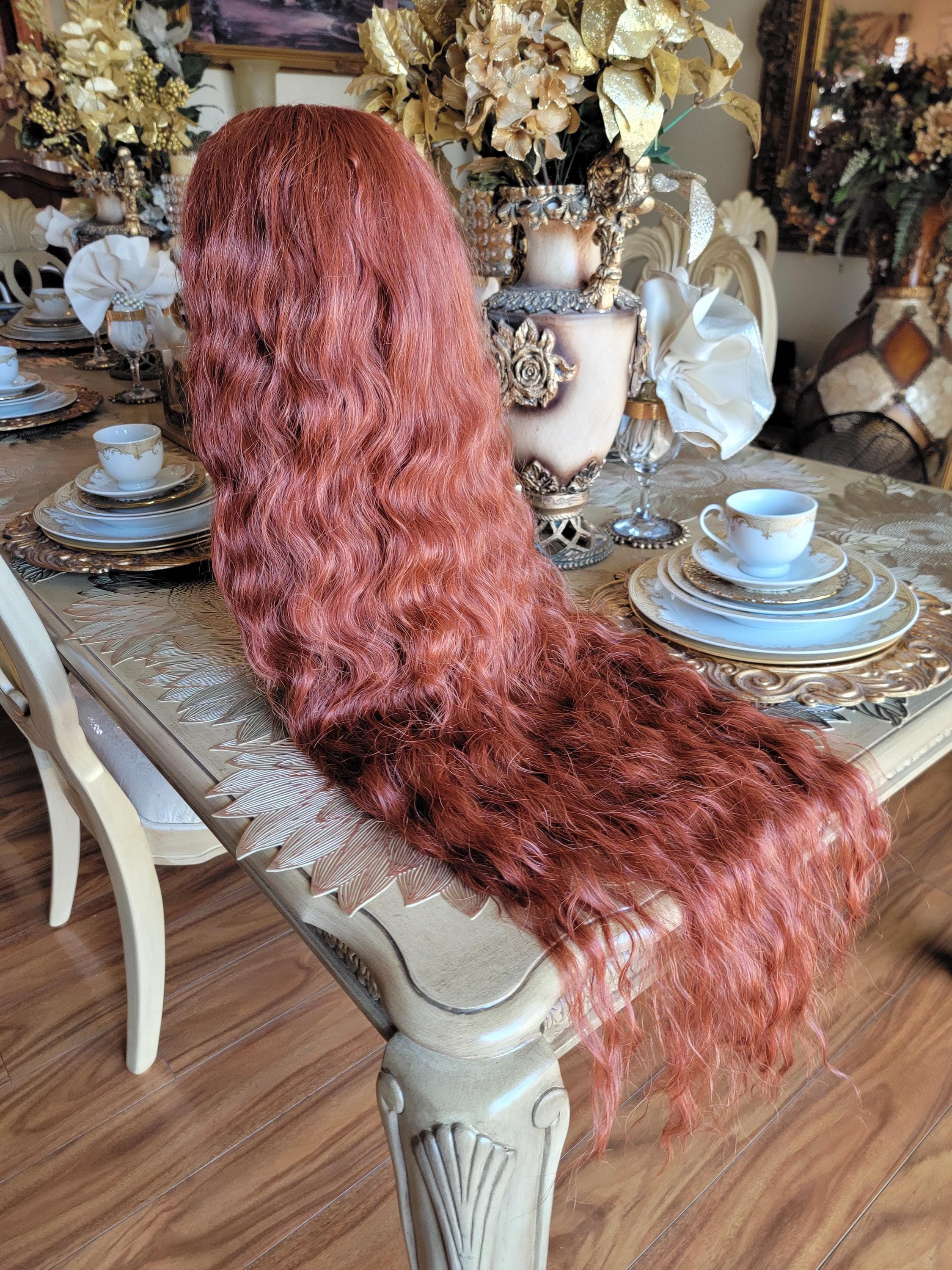 Copper Beauty Lace Front Wig 40-42 inches!! - Thumbnail 4