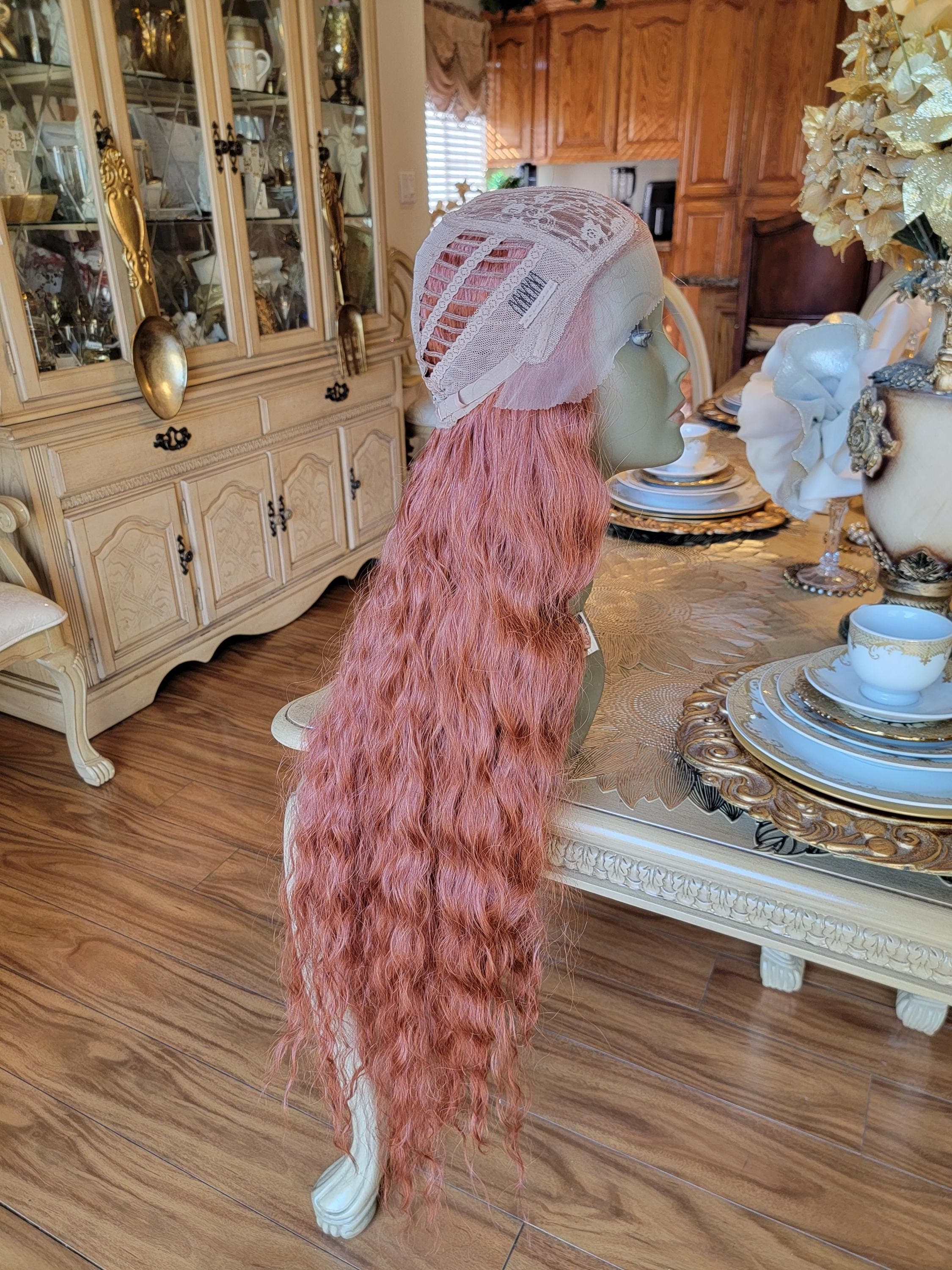 Copper Beauty Lace Front Wig 40-42 inches!! - Thumbnail 8