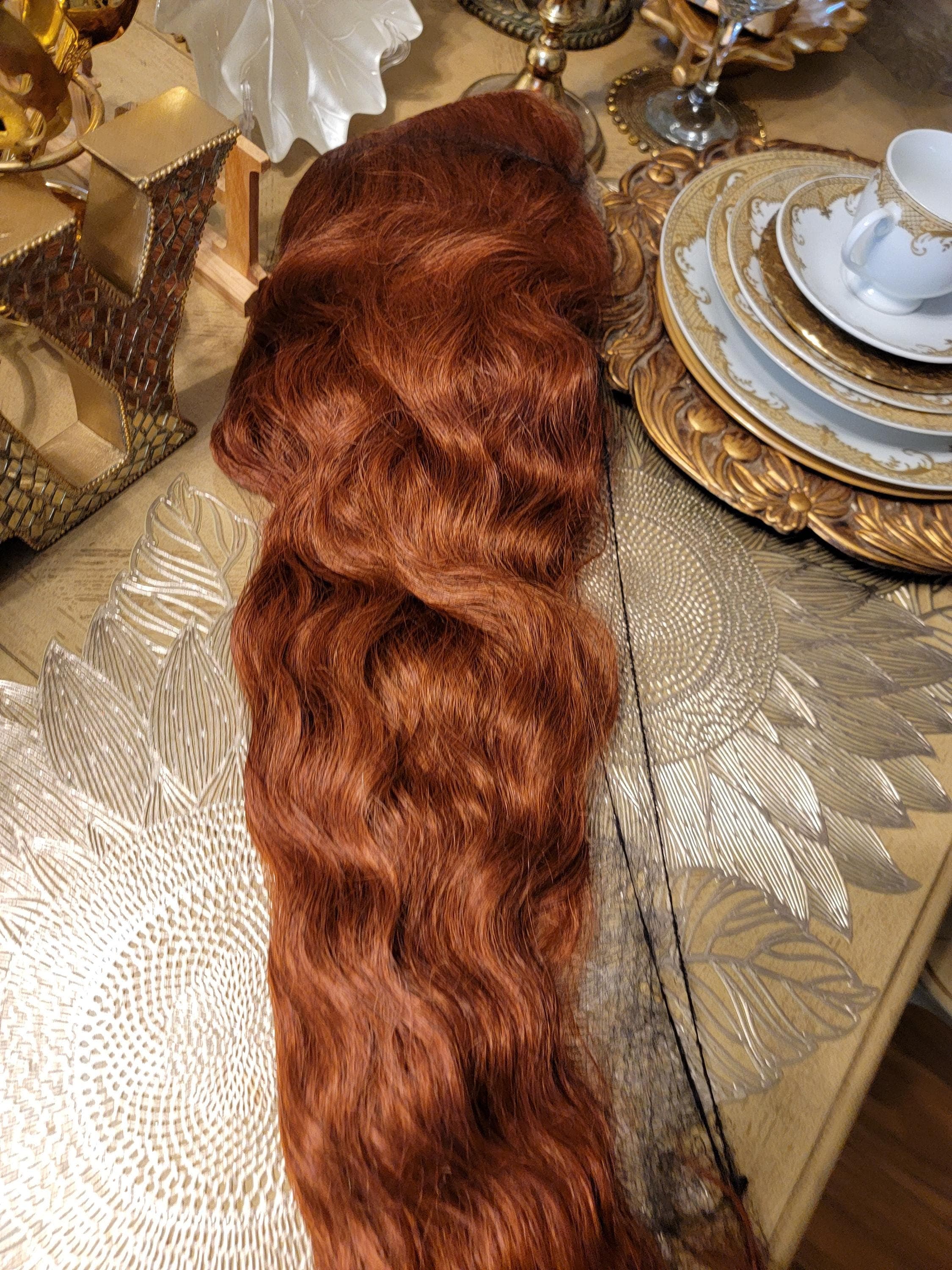 Copper Beauty Lace Front Wig 40-42 inches!! - Thumbnail 7