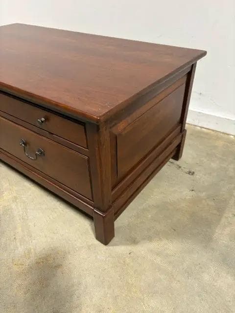Bob Timberlake 3 Drawer Wooden Coffee Table - Thumbnail 3