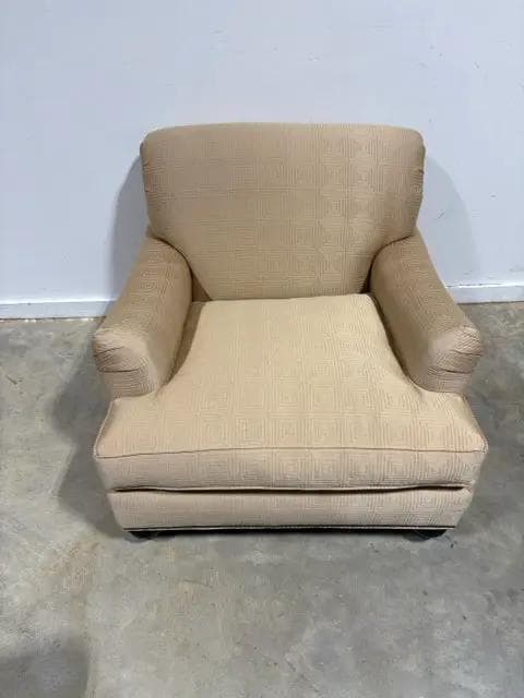 Mitchell Gold & Bob Williams Gold Upholstered Living Room Chair - Thumbnail 2