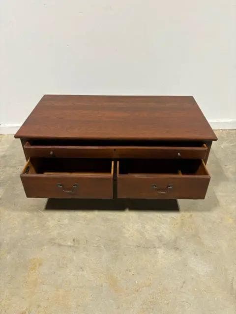 Bob Timberlake 3 Drawer Wooden Coffee Table - Thumbnail 4
