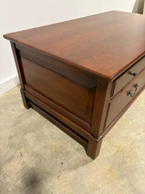Bob Timberlake 3 Drawer Wooden Coffee Table - Thumbnail 5