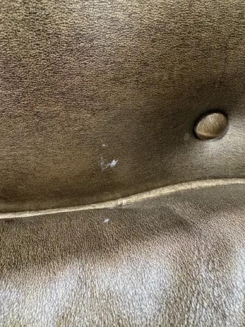 Ferguson Copeland LTD Leather Metallic Wing Back Chair - Thumbnail 5