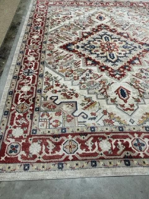 8 X 10 Red, Blue And Yellow Rug - Thumbnail 2