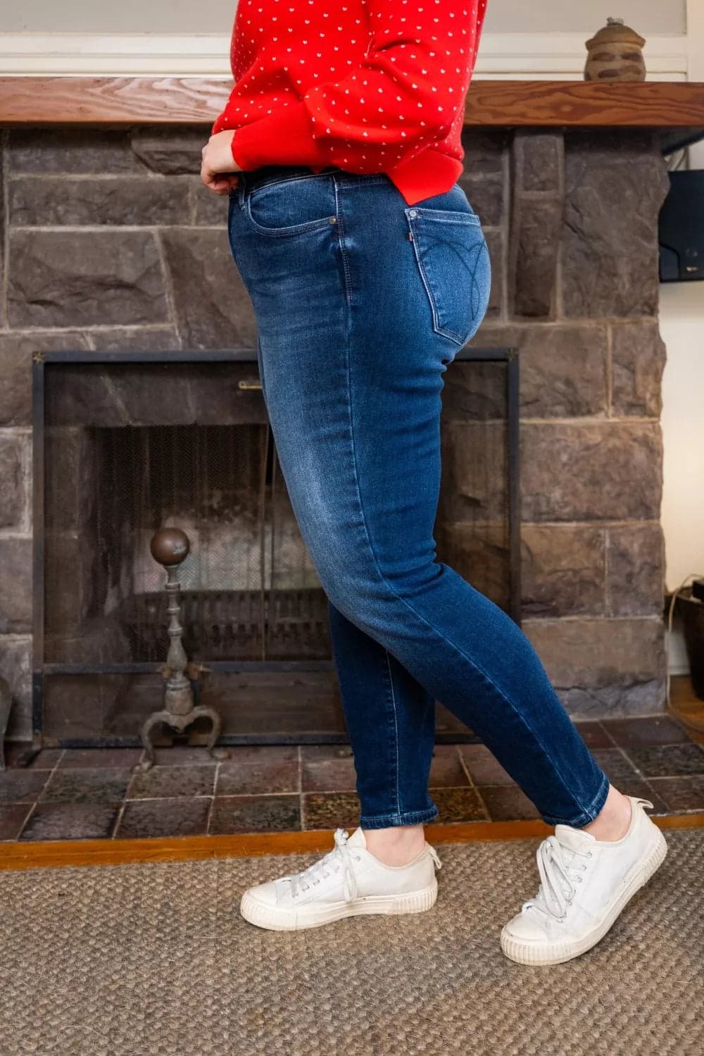 Judy Blue Full Size Washed Thermal Skinny Jeans Plus Size - DK / 16W - Thumbnail 16