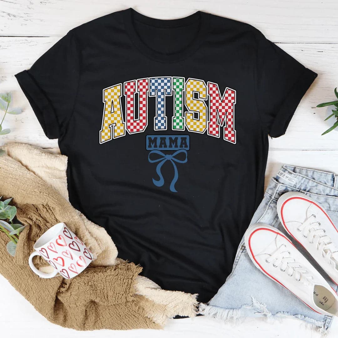 Autism Mama Tee - Pink / 2XL - Thumbnail 4