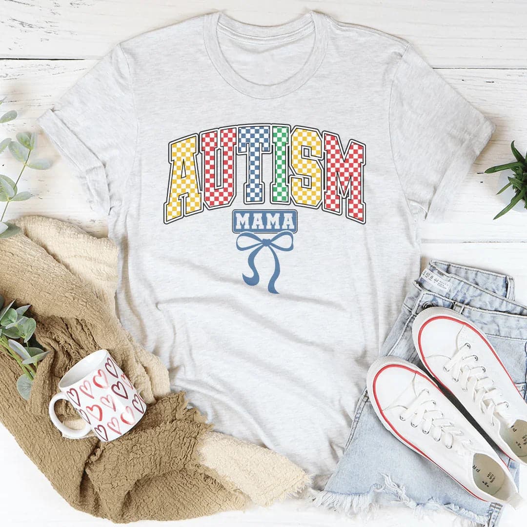 Autism Mama Tee - Ash / XL - Thumbnail 3