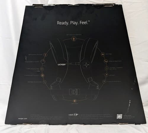 Woojer Vest Edge Haptic Vest for Games & Music - WJRVE101 - NEW - Thumbnail 2