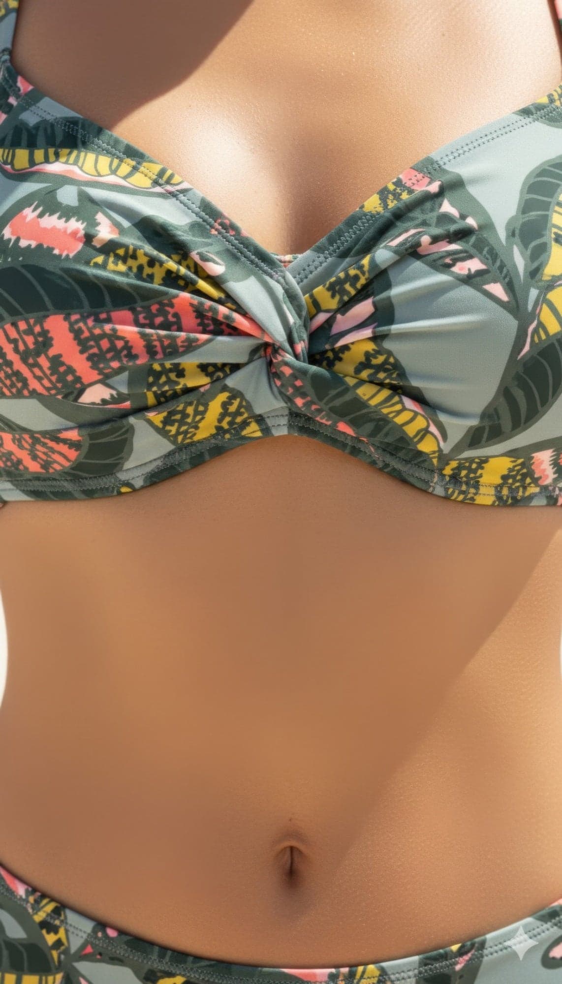Olive Jungle Bikini Set - M - Thumbnail 2