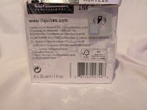 ​Liquitex Professional 3699315 Iridescents Acrylic Ink Set (6 X 30ml) - NEW - Thumbnail 2