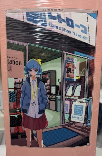 Retro-Ko "Fly Me to the Moon" Manga Skateboard Deck - NEW - Thumbnail 2