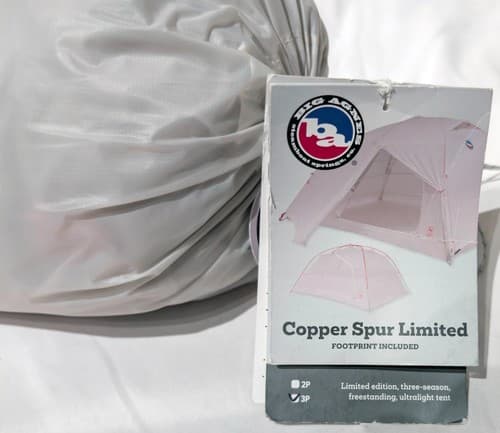 Big Agnes Copper Spur Limited Ultralight Tent with Footprint 3-Person - NEW - Thumbnail 2