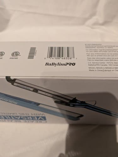 BaBylissPRO Nano Titanium Ltd Ed - 1" Curling & Ultra Thin Flat Iron - NEW - Thumbnail 3