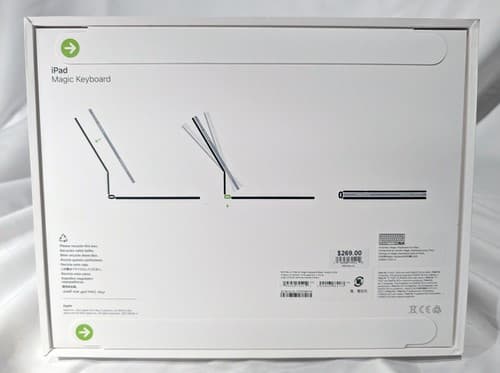 Apple - Magic Keyboard for iPad Air 11-inch (M3) - Black- MGYX4LL/A - NEW - Thumbnail 2
