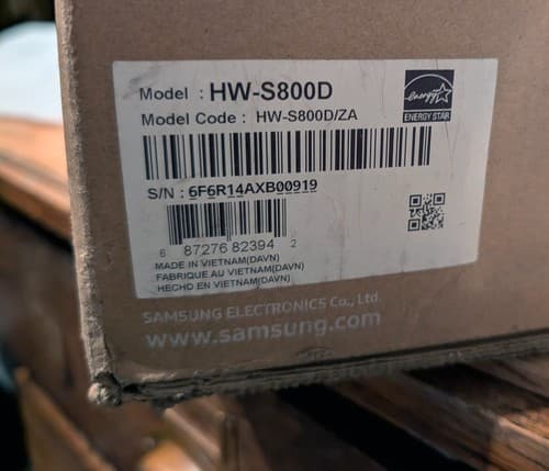Samsung HW-S800D 3.1.2-Channel Dolby Atmos Soundbar & Subwoofer (Black) - NEW - Thumbnail 2