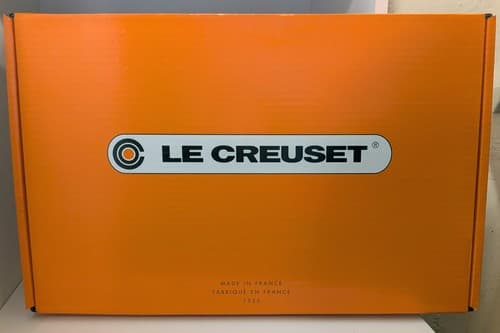 Le Creuset Rectangular Skinny Grill - Enameled Cast Iron - Cerise (Red) - NEW - Thumbnail 2