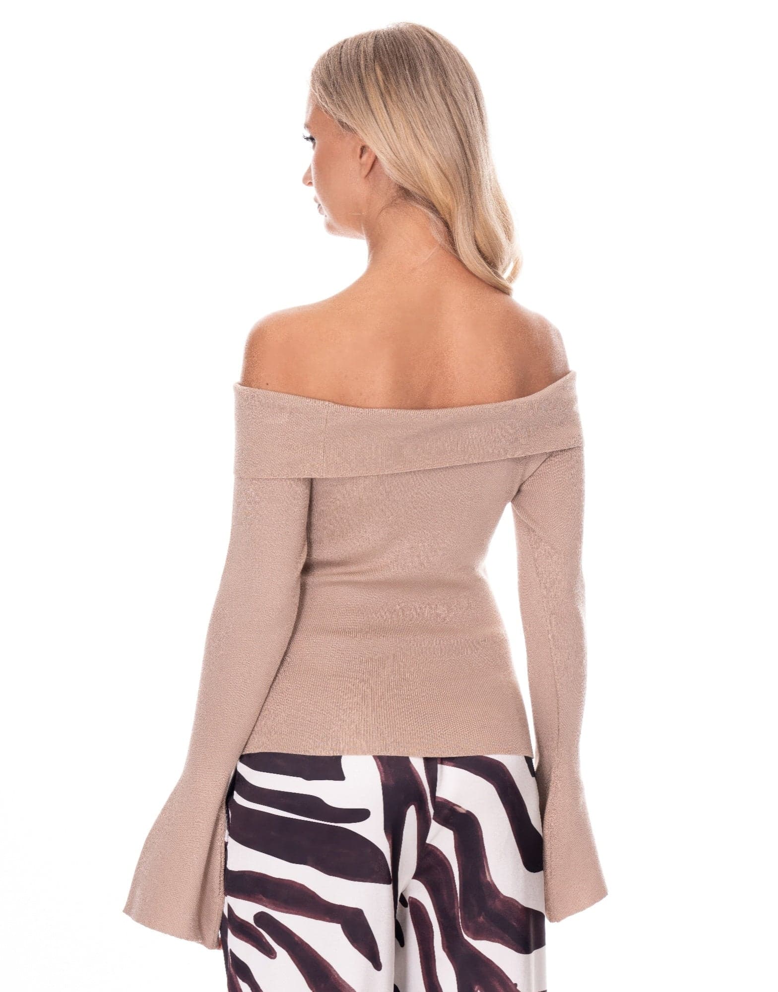 Off The Shoulder Top - M - Thumbnail 4