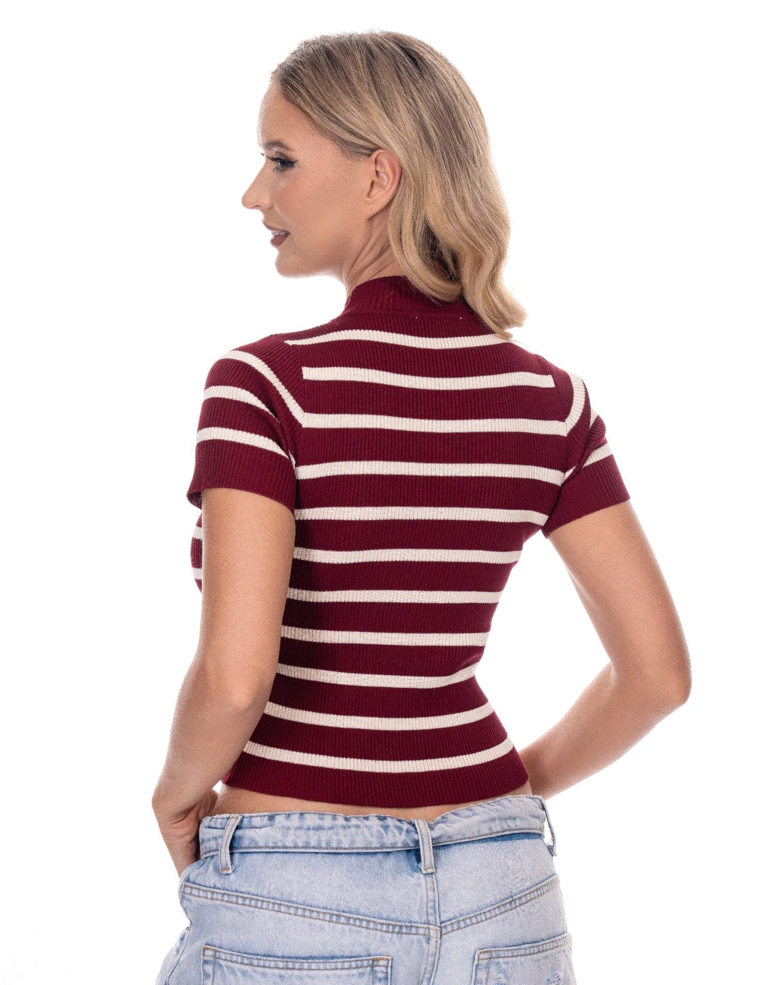Stripped Shirt - M - Thumbnail 4