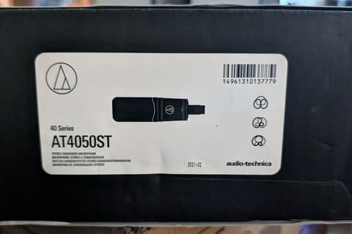 Audio-Technica AT4050ST Professional Stereo Condenser Microphone Black - NEW - Thumbnail 3