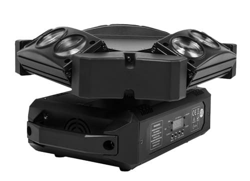 SHEHDS Mini LED Beam Spider 9X10W RGBW Moving Head Lights - NEW - Thumbnail 2