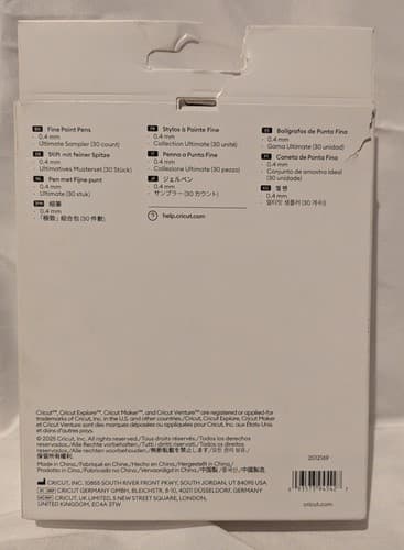 ​Cricut Fine Point Pens Set (0.4mm) 30 Count For Drawing & Writing - NEW - Thumbnail 2